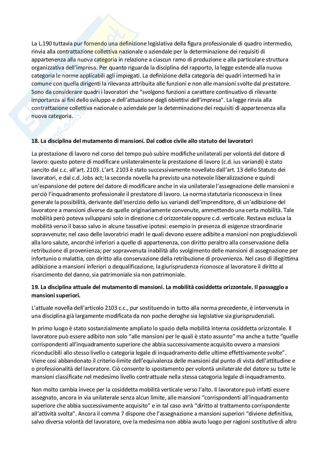 Diritto del lavoro Pag. 26