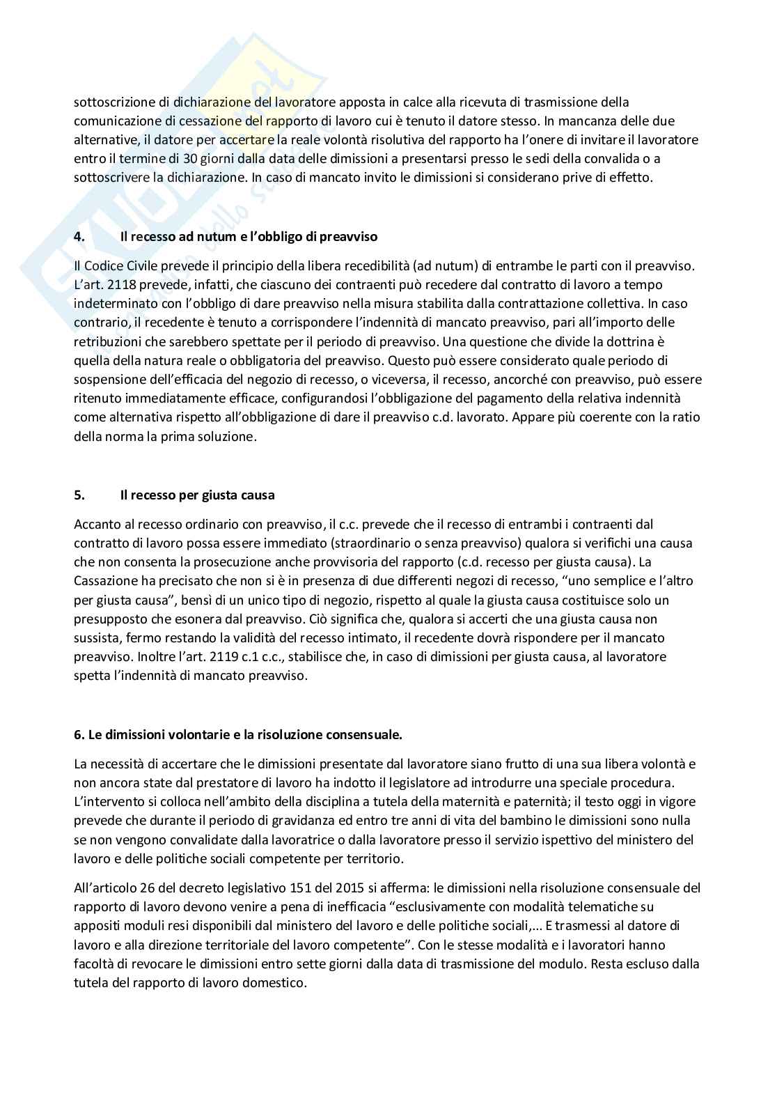 Diritto del lavoro Pag. 41