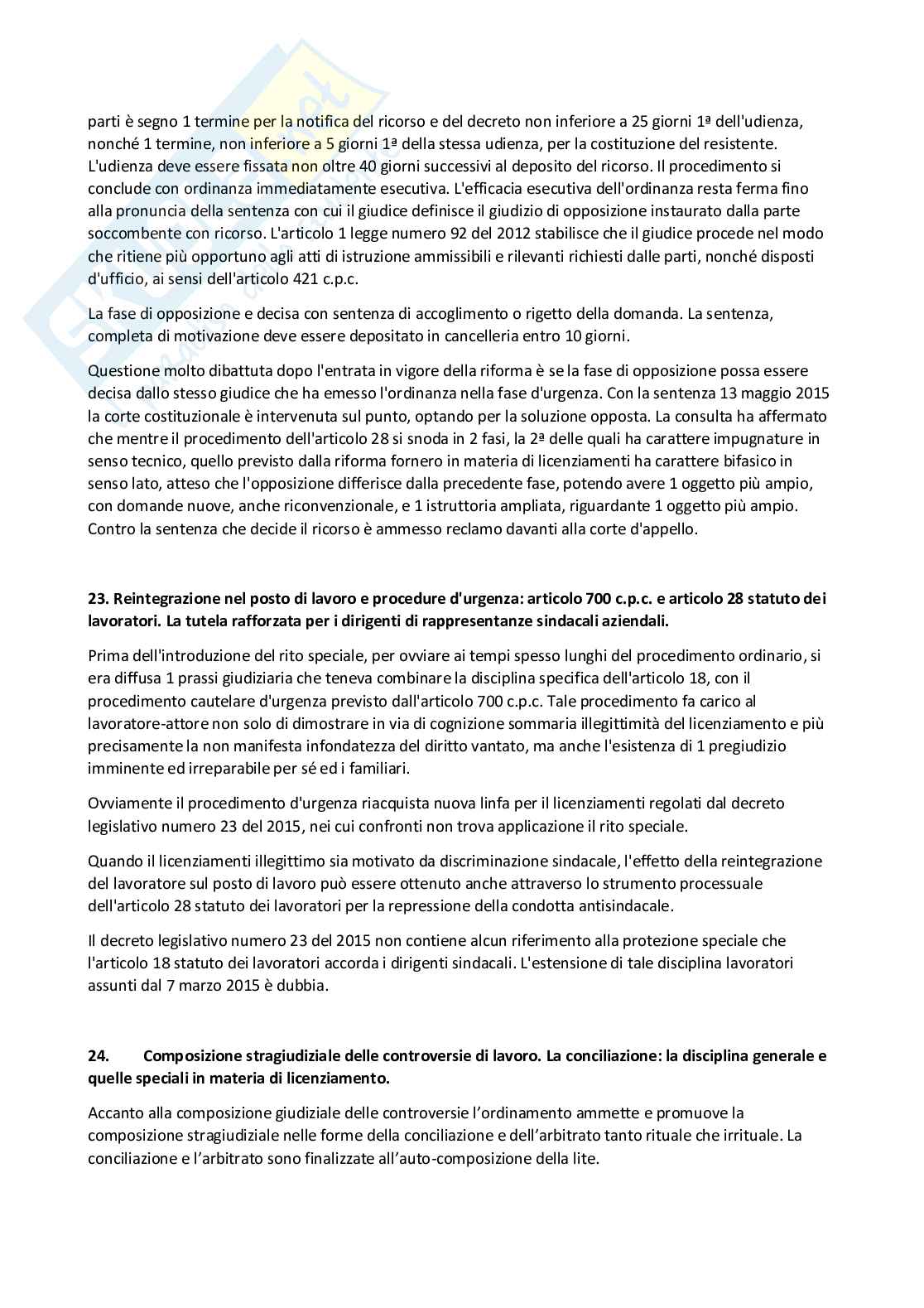 Diritto del lavoro Pag. 61