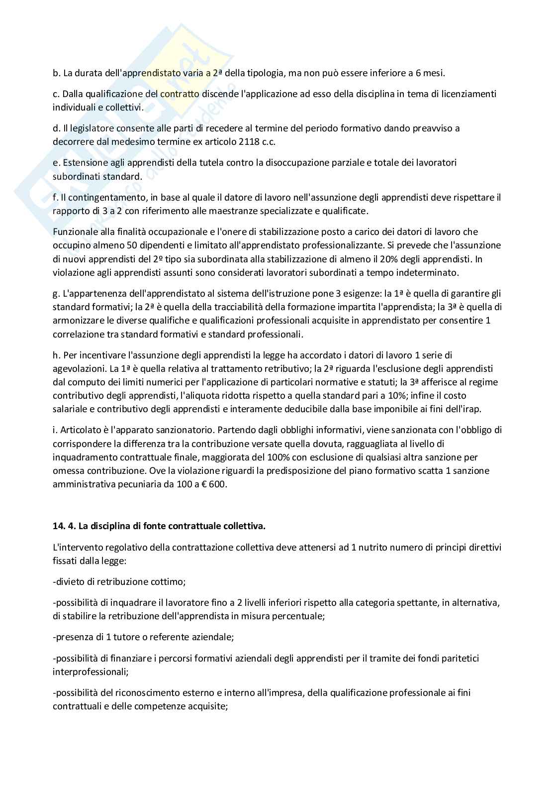 Diritto del lavoro Pag. 81