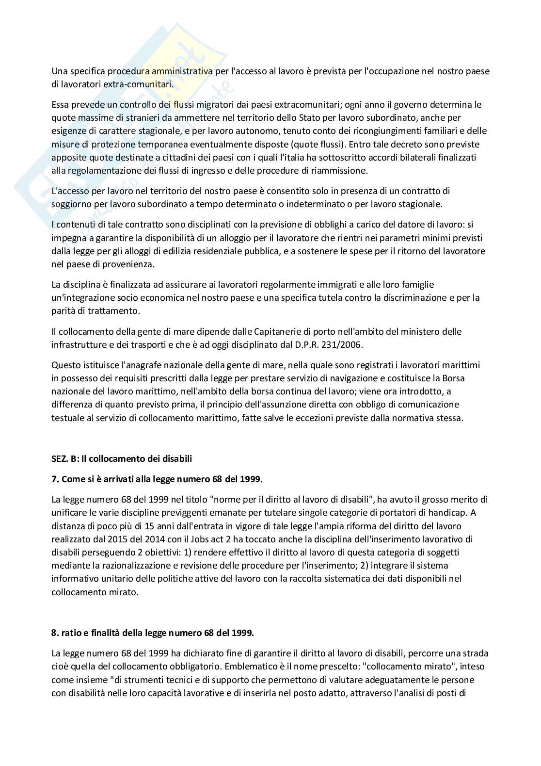 Diritto del lavoro Pag. 91