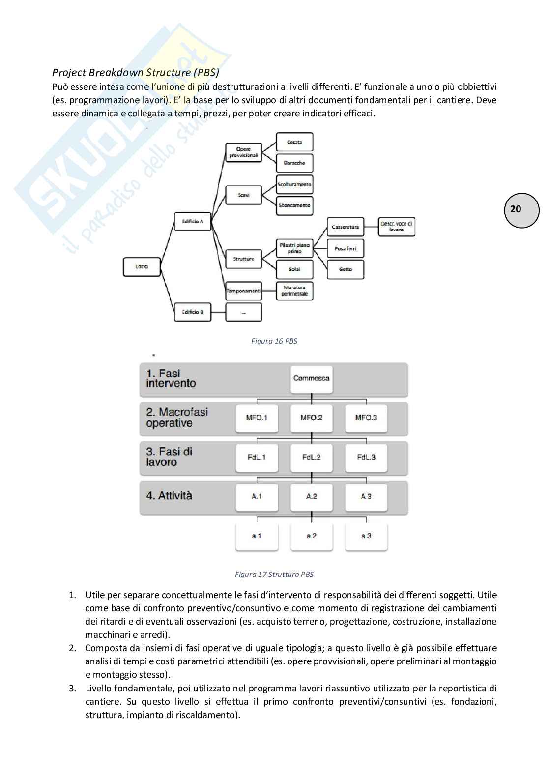 Appunti del corso di Laboratorio di cantiere Pag. 21