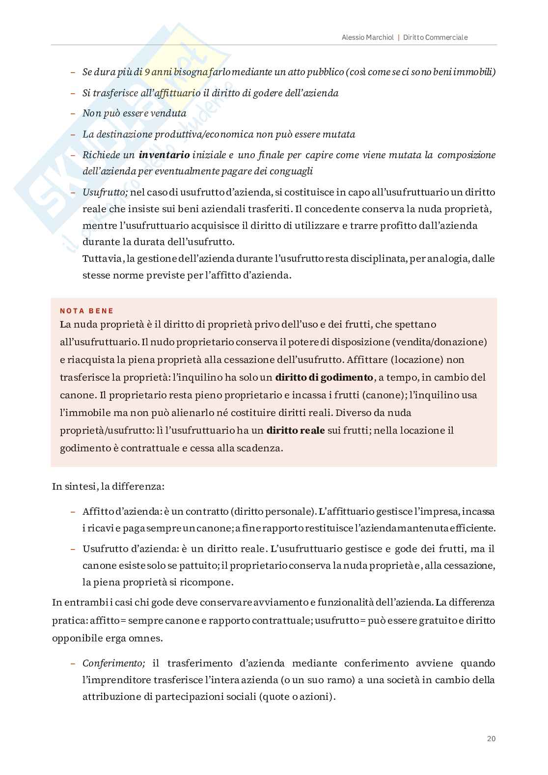 Diritto commerciale Pag. 21