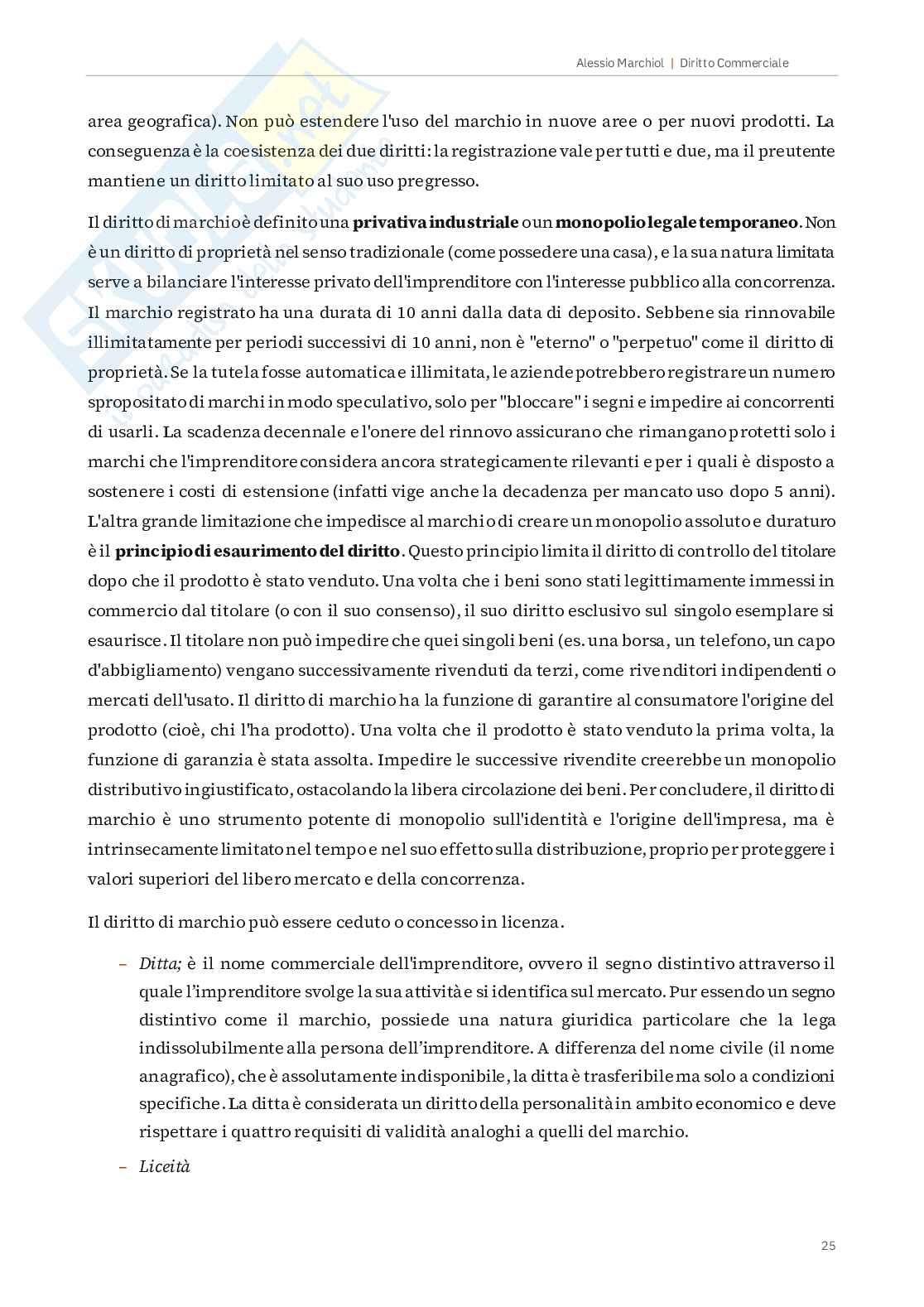 Diritto commerciale Pag. 26