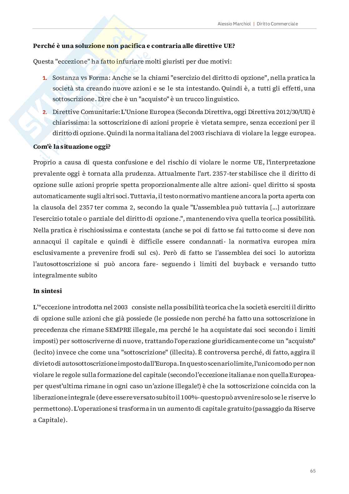 Diritto commerciale Pag. 66