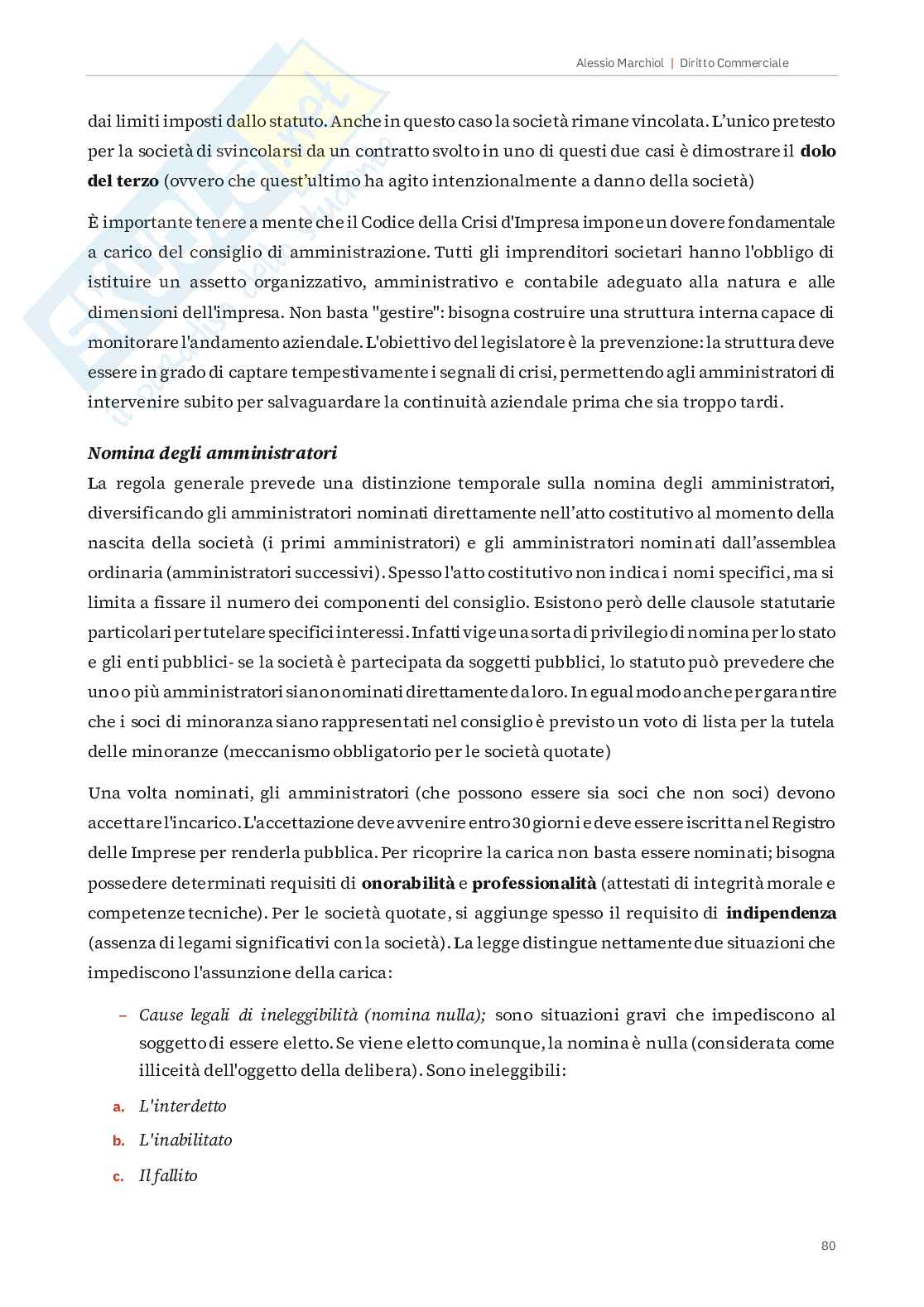 Diritto commerciale Pag. 81