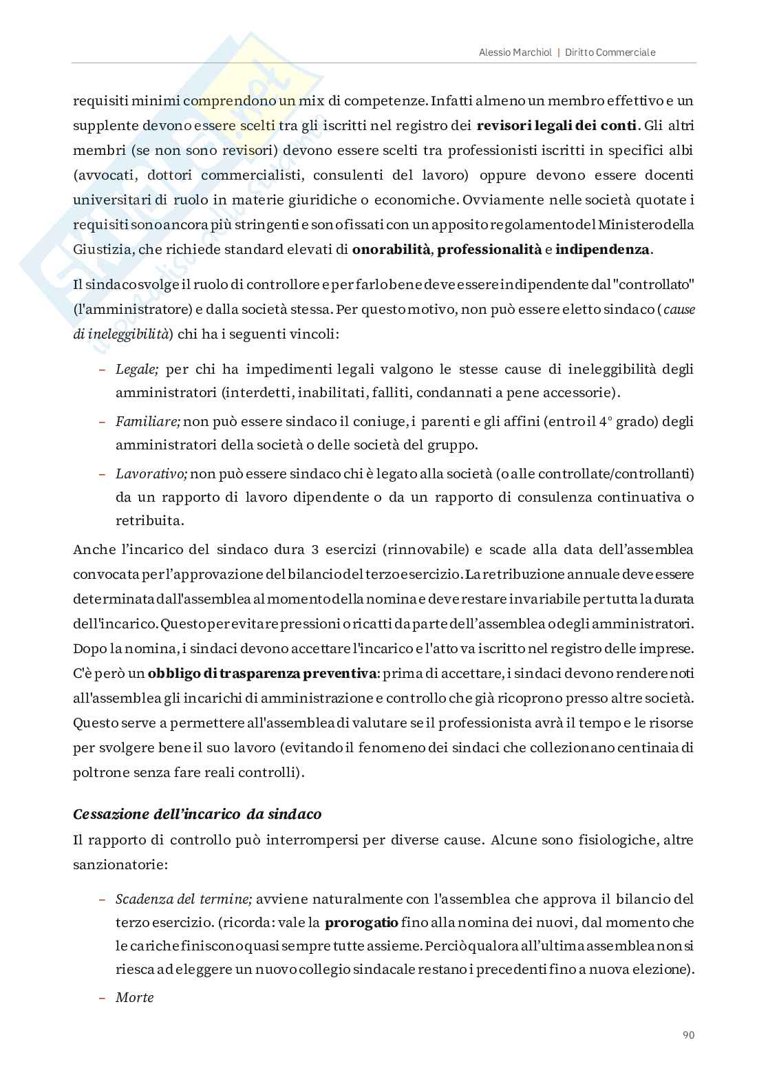 Diritto commerciale Pag. 91