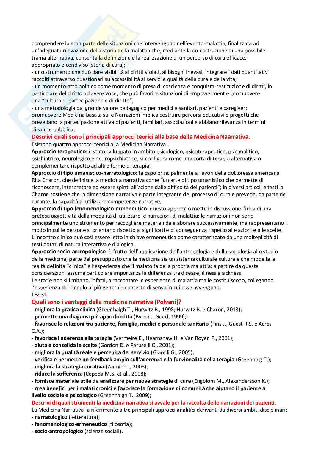 Paniere Psicologia della salute (2026) - Risposte aperte corrette  Pag. 21