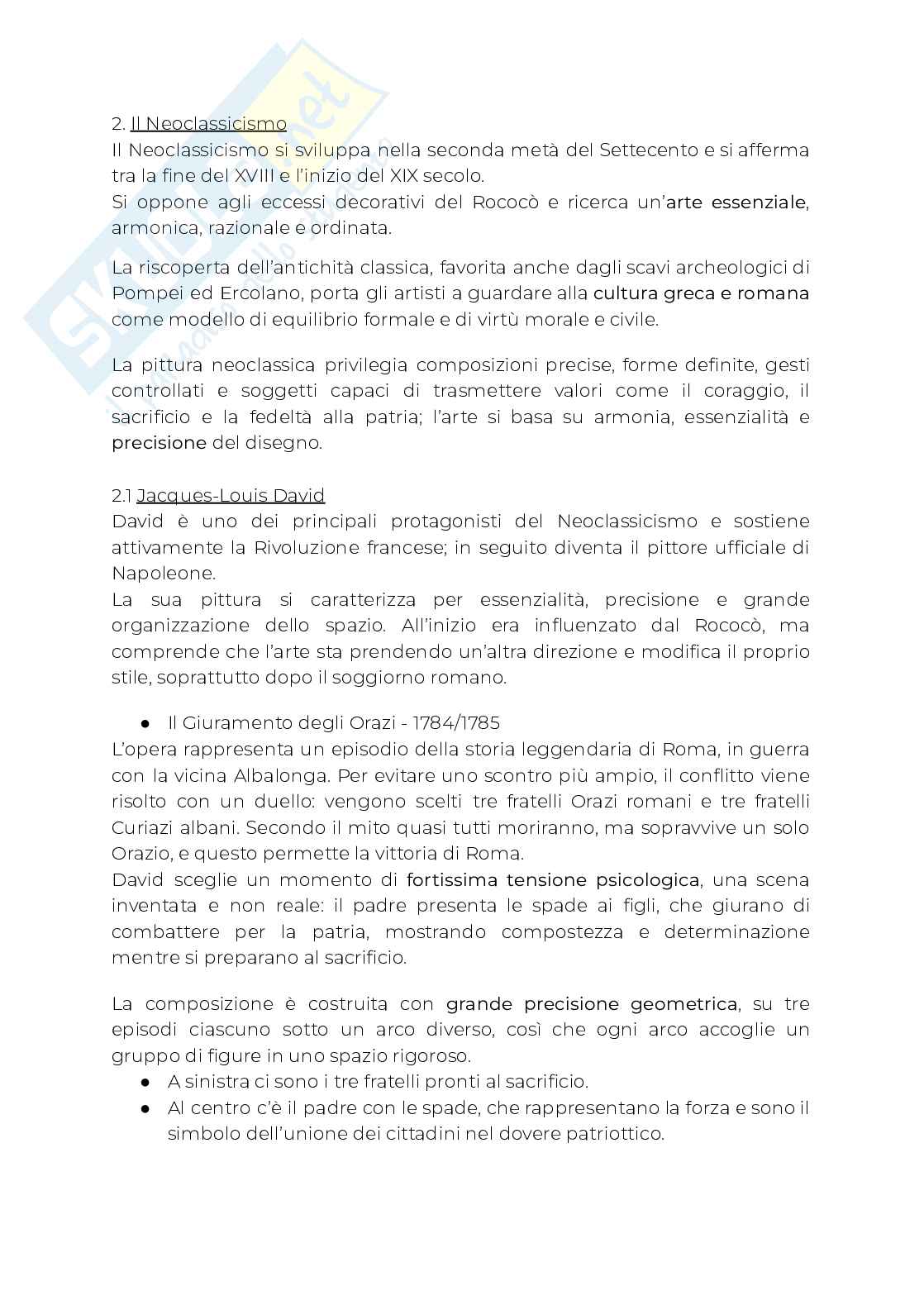 Storia dell'arte contemporanea Pag. 6