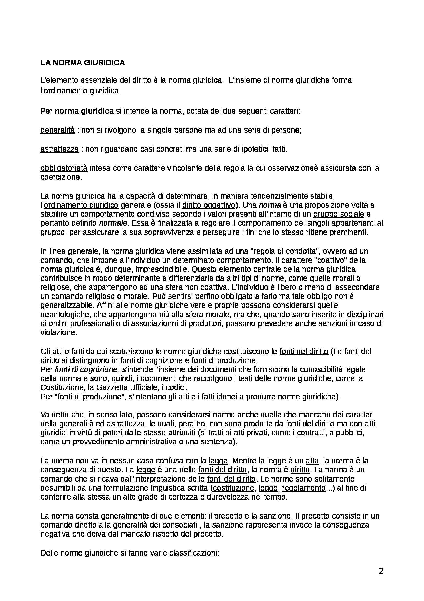 Diritto privato - Appunti Pag. 2