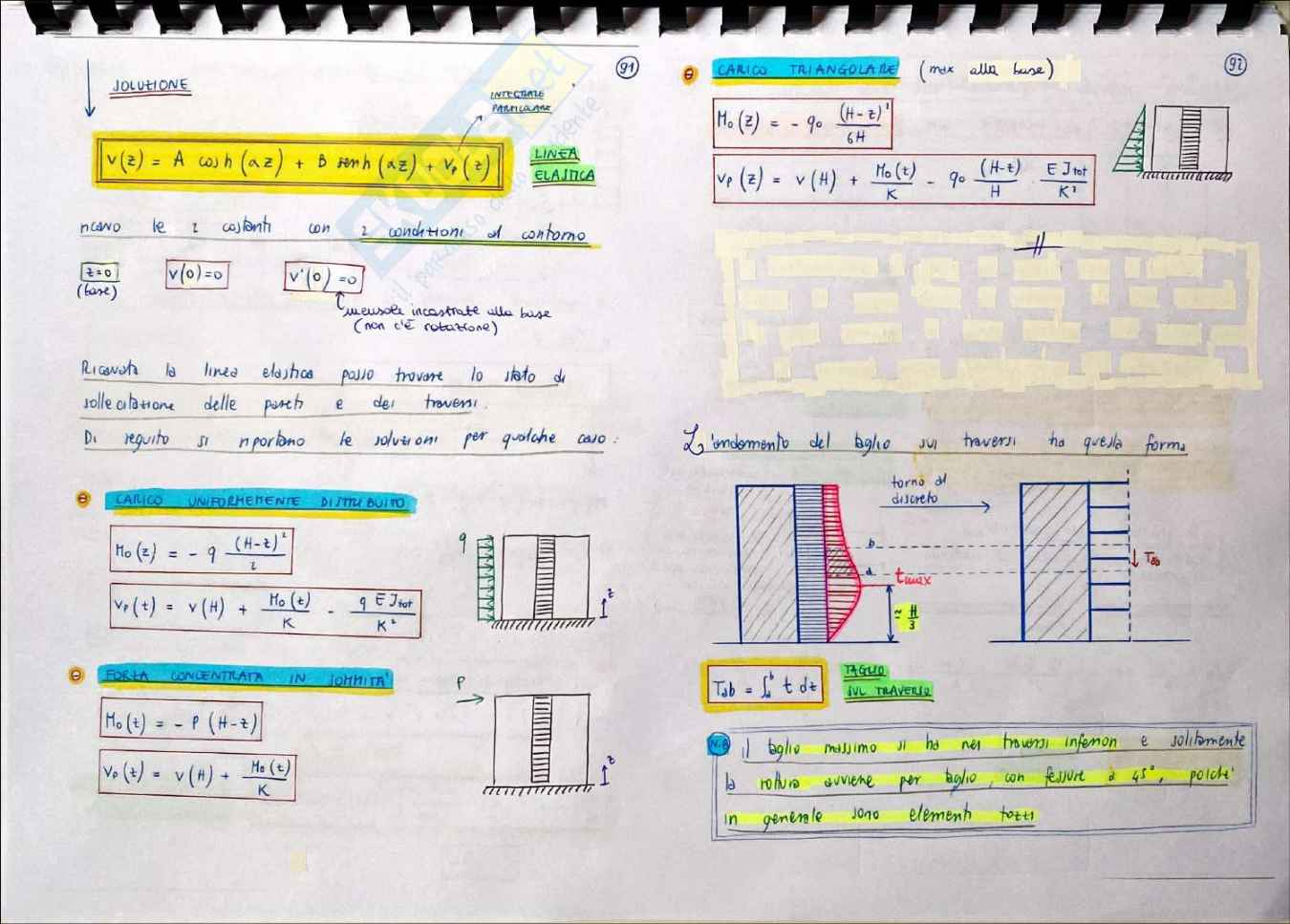 Progetto in zona sismica - Appunti Teoria - Parte 1 Pag. 26