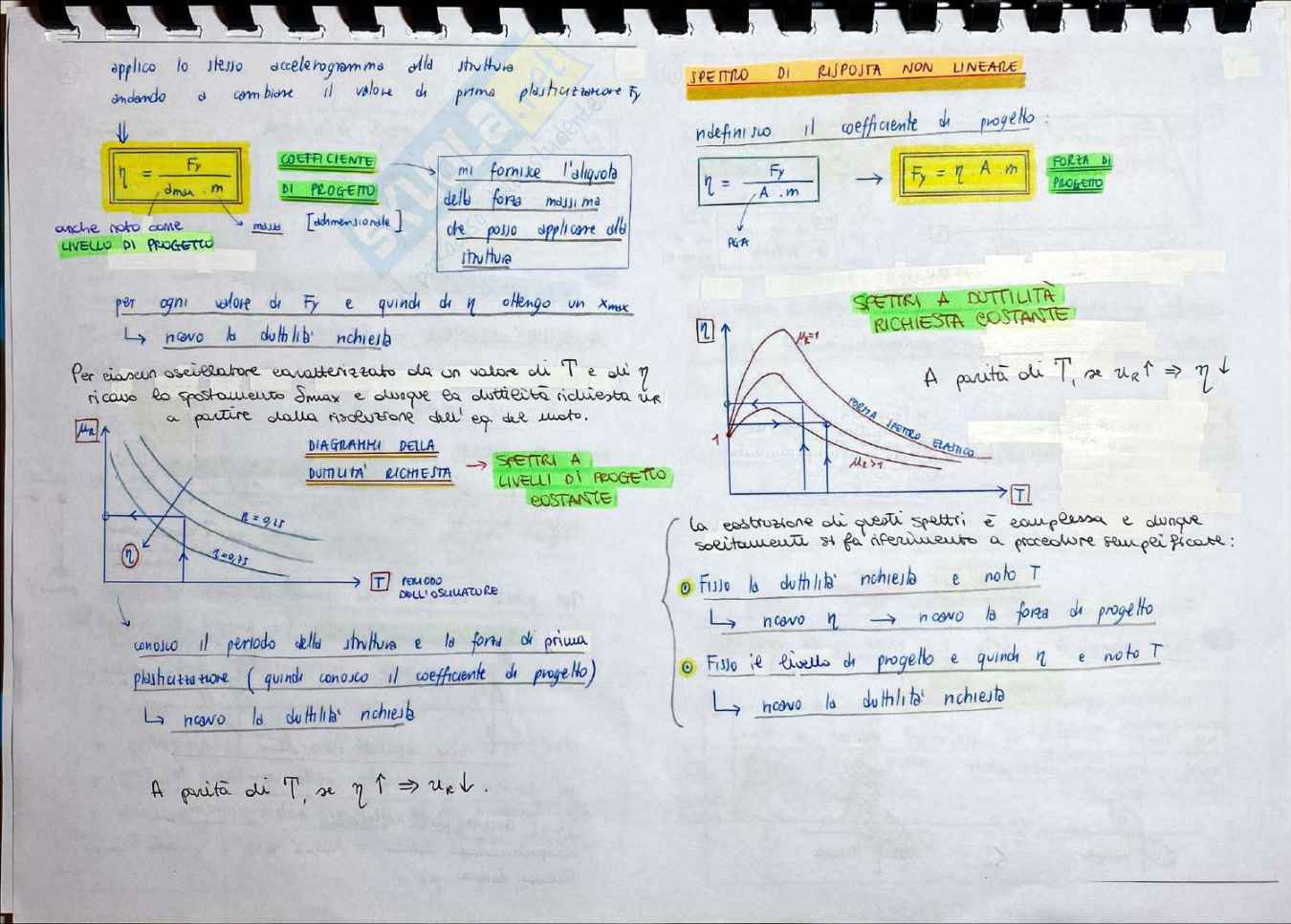 Progetto in zona sismica - Appunti Teoria - Parte 1 Pag. 51