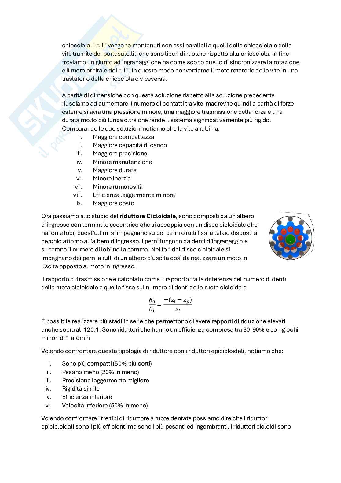 Risposte domande d'esame di Meccanica dei robot Pag. 6