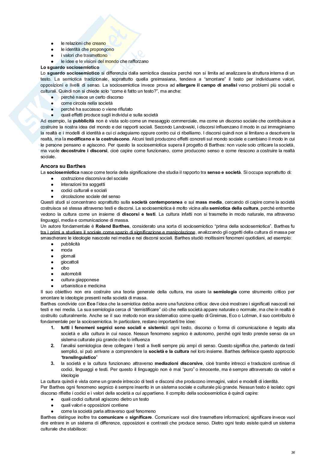 Semiotica e filosofia dei linguaggi - Appunti completi Pag. 36