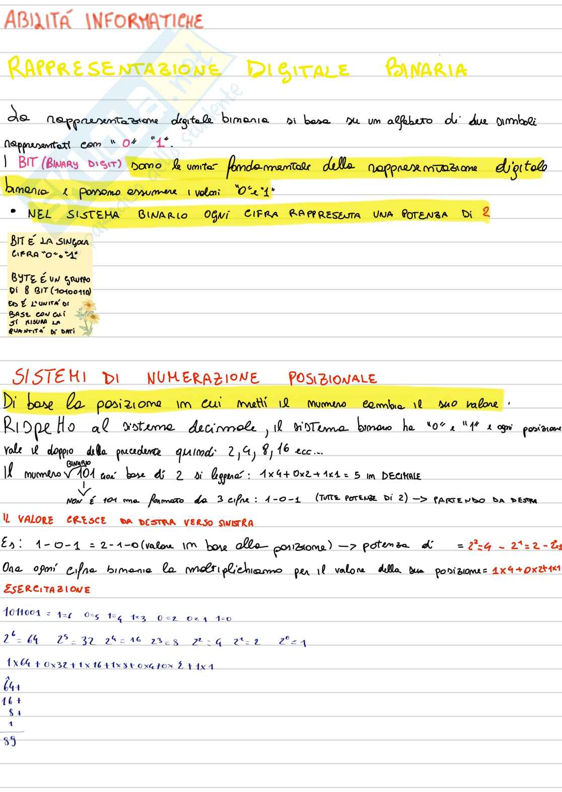 Appunti Abilità informatiche Pag. 1