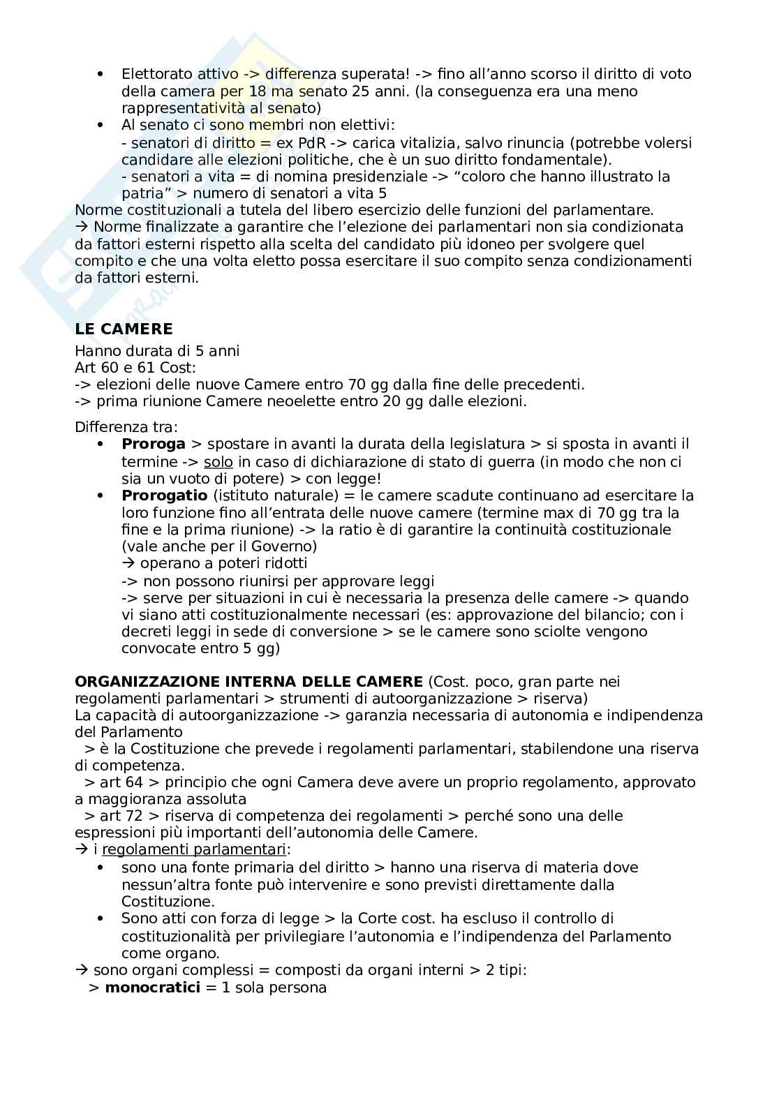 Riassunto esame Diritto pubblico, Prof. Mancini Marco, libro consigliato Diritto costituzionale, Pianeschi Pag. 2