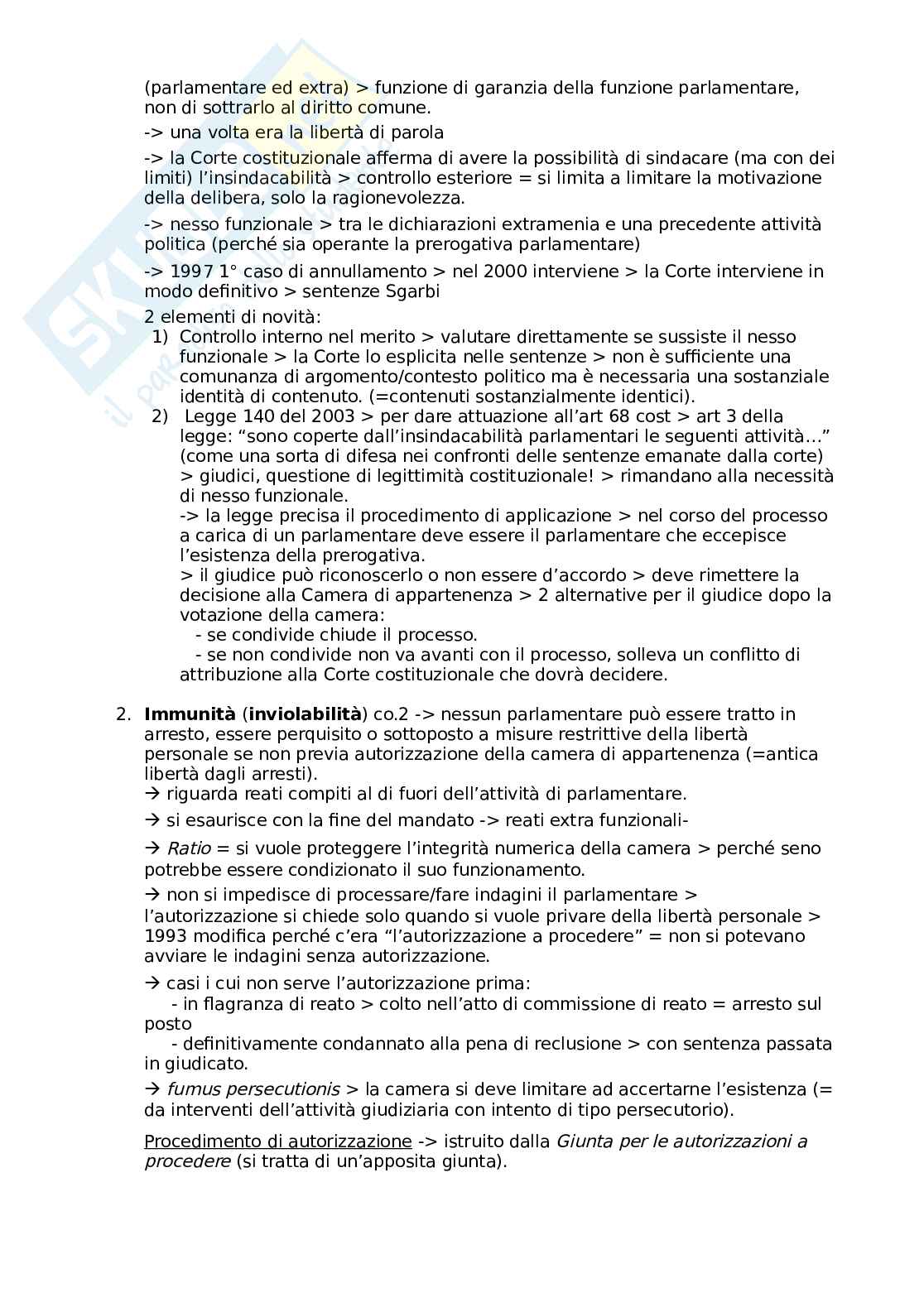 Riassunto esame Diritto pubblico, Prof. Mancini Marco, libro consigliato Diritto costituzionale, Pianeschi Pag. 6