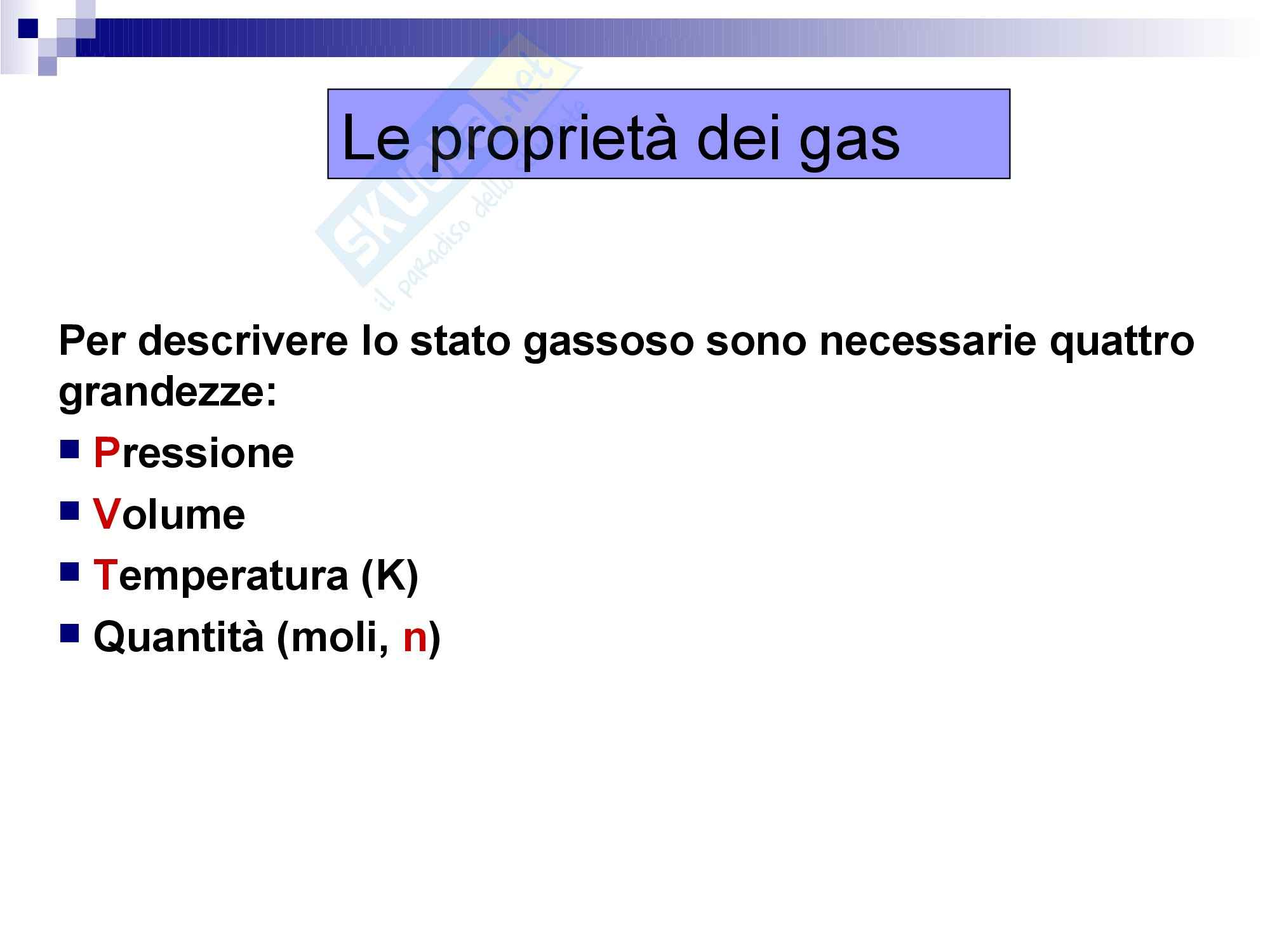 Chimica Che Cos E Lo Stato Gassoso