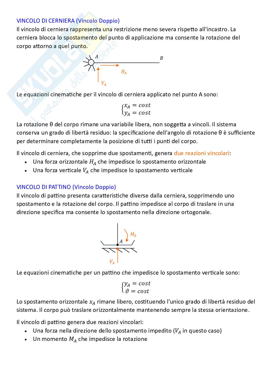 Fondamenti di meccanica teorica ed applicata (parte 2) - Introduzione alla cinematica del corpo rigido Pag. 11