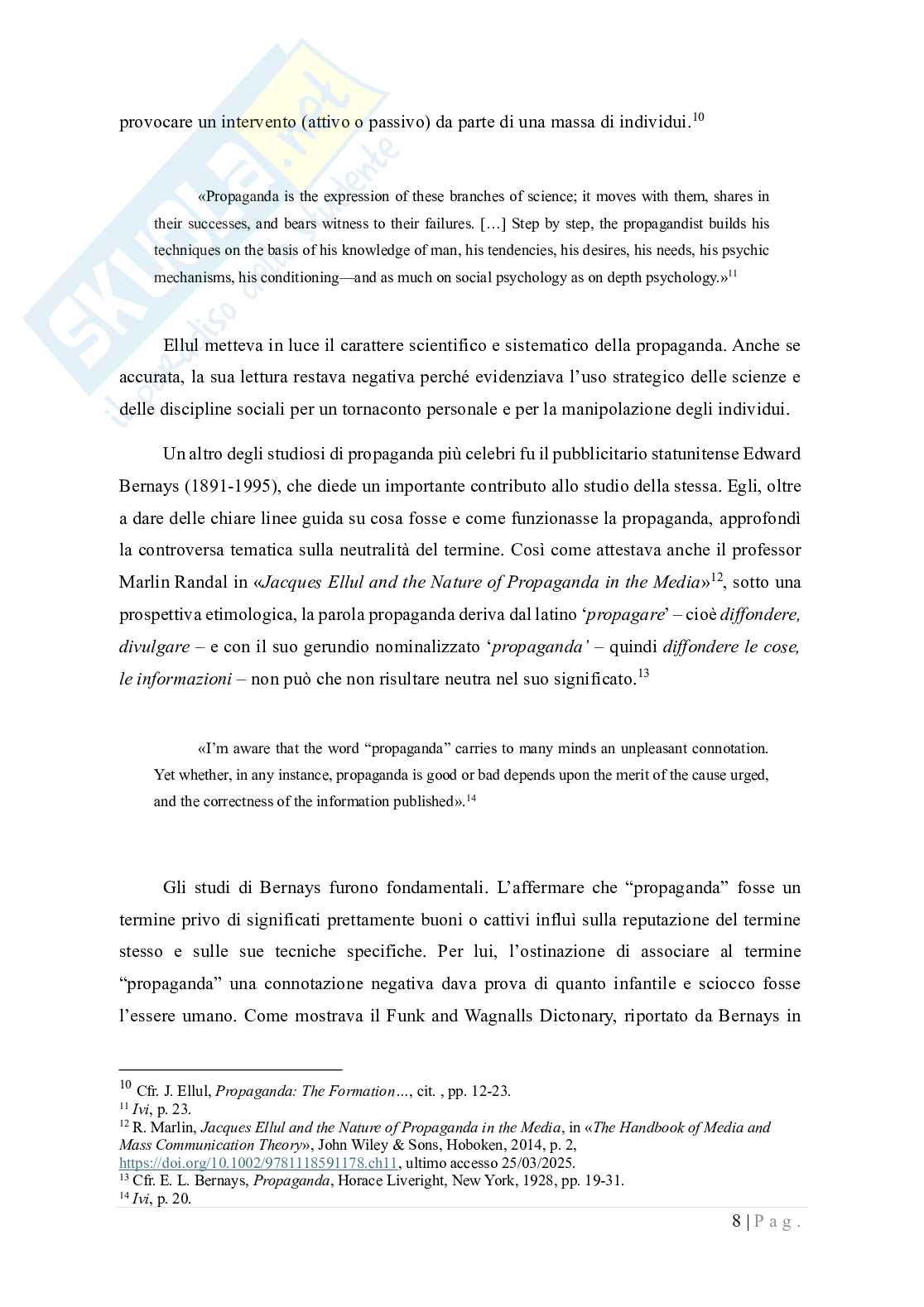 Propaganda: come un prodotto editoriale  può smuovere le masse. Caso di studio sul Libretto Rosso di Mao Pag. 11