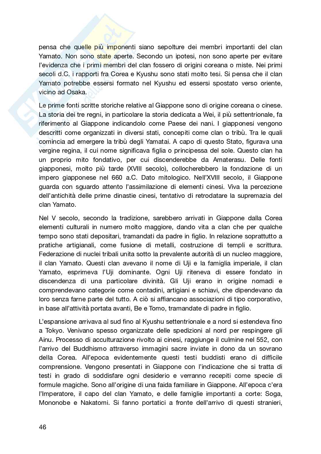 Appunti del corso di Storia dell'Asia orientale Pag. 46