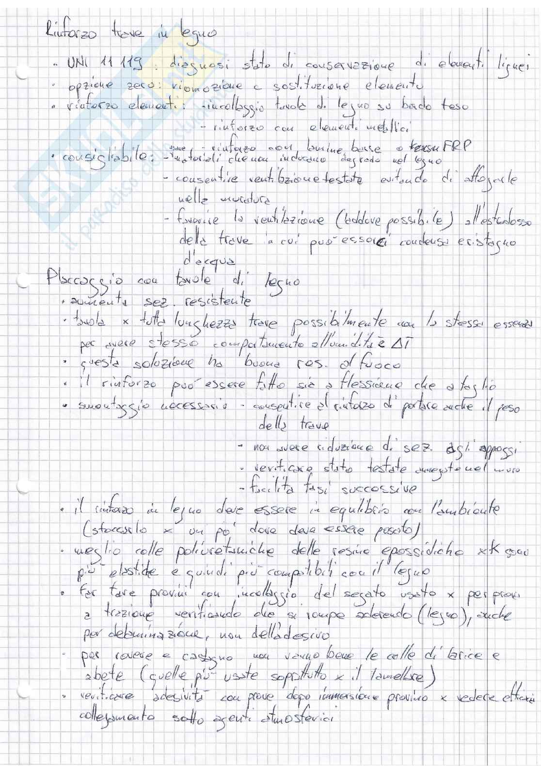Consolidamento delle strutture - Riassunto per punti Pag. 21