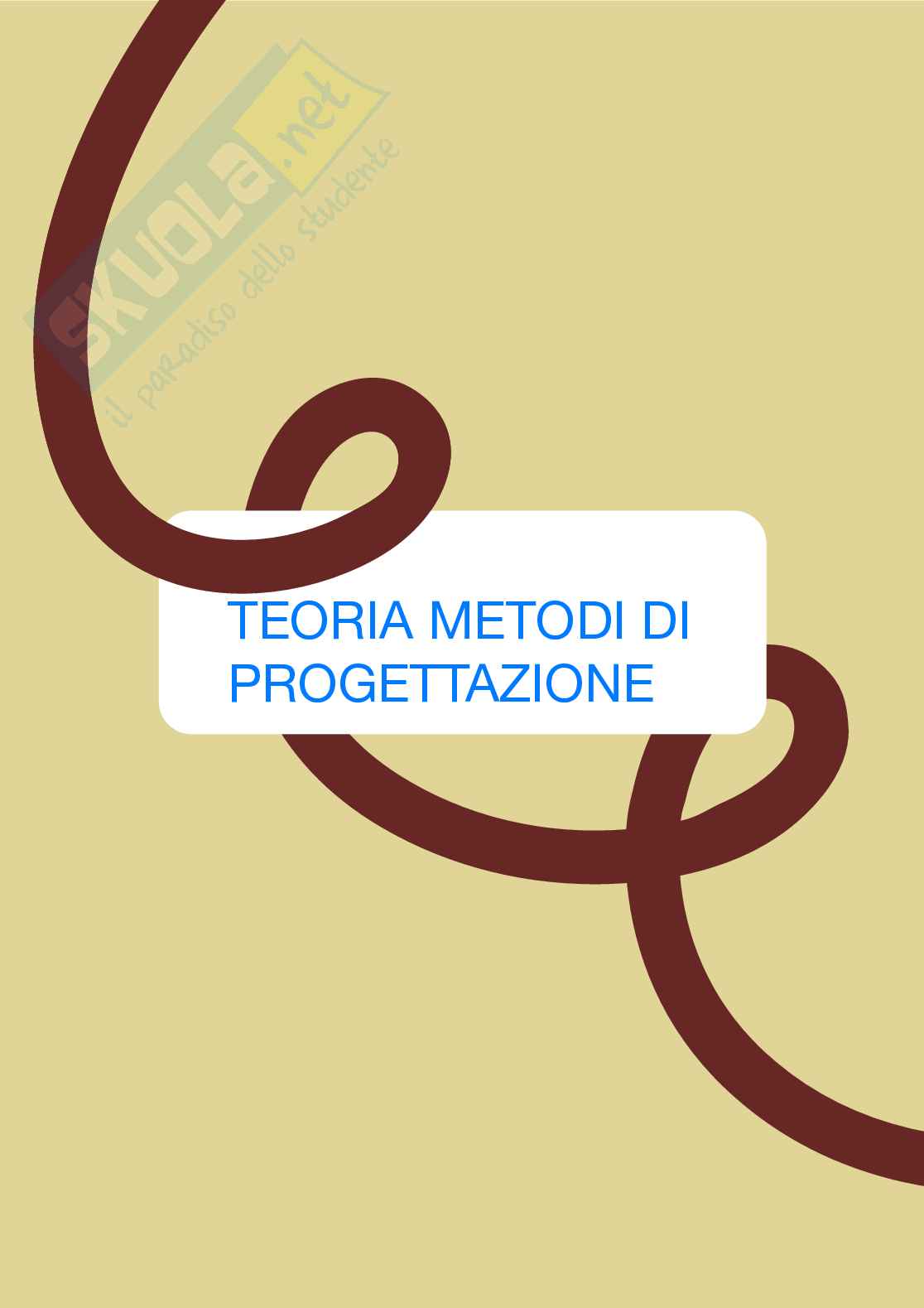 Metodi di progettazione Pag. 2