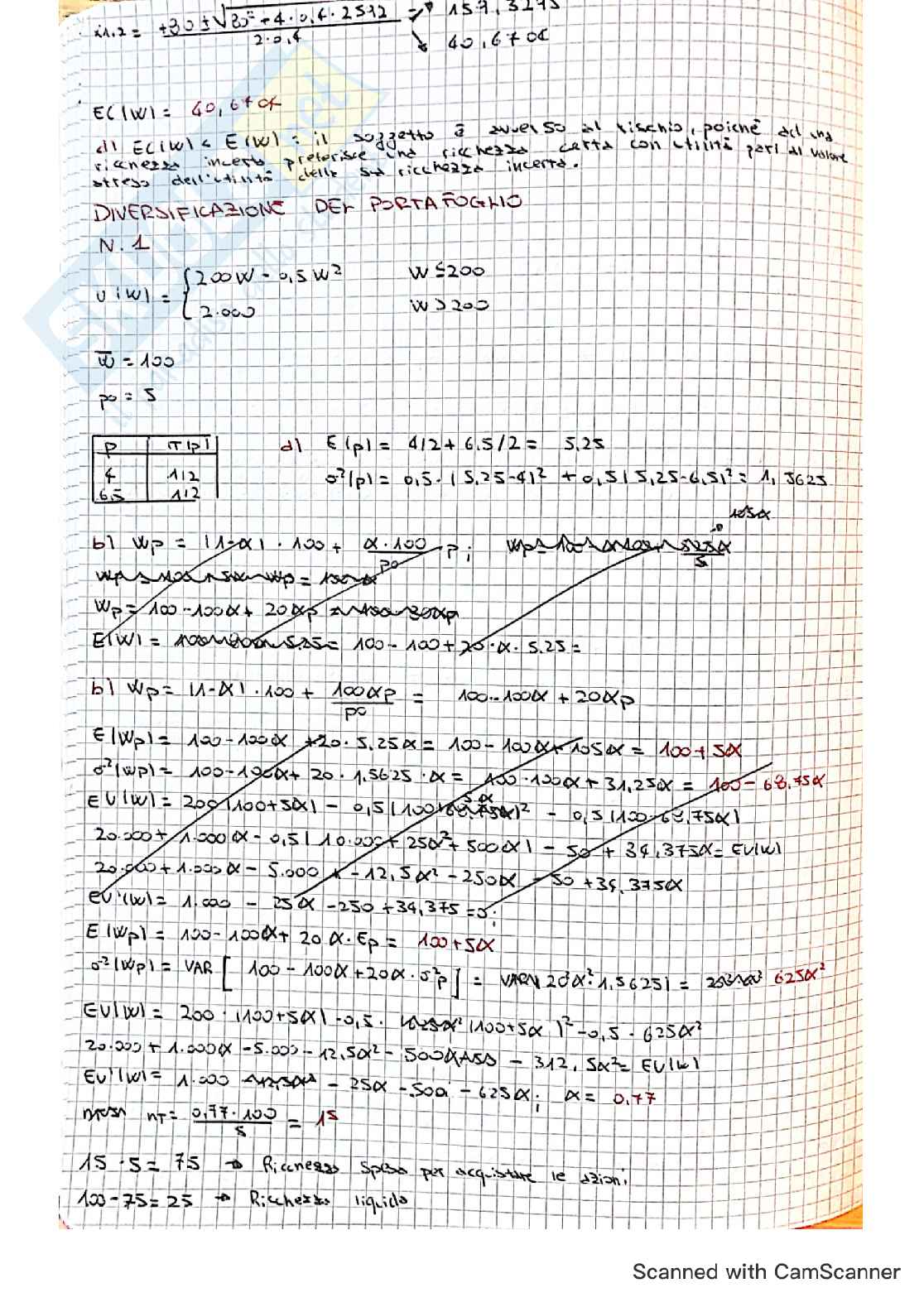 Tracce svolte quaderno esercizi Microeconomia Pag. 61