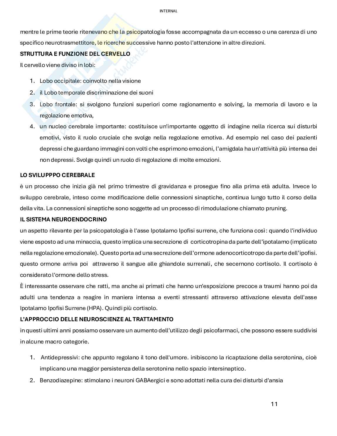 Psicologia clinica Pag. 11