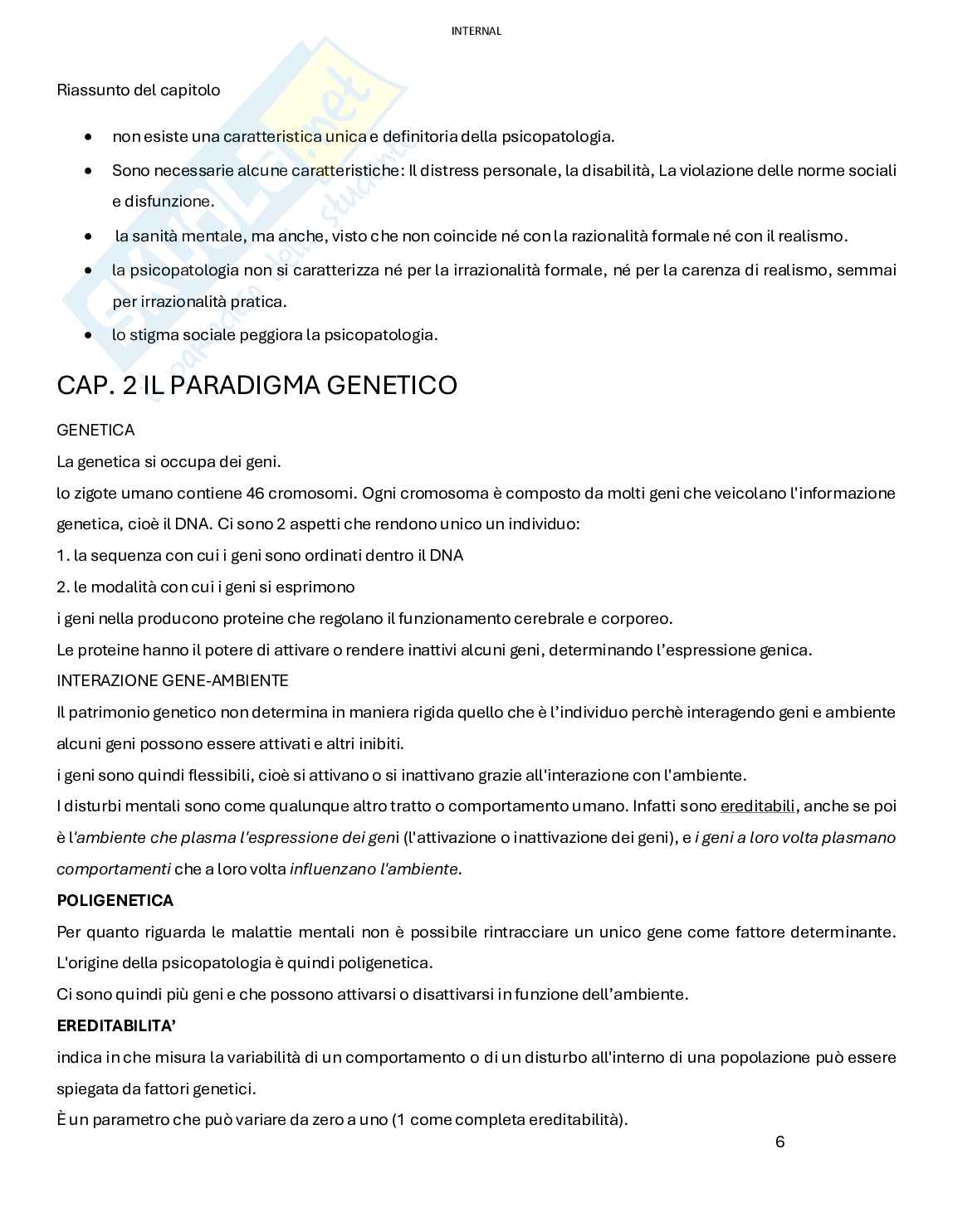 Psicologia clinica Pag. 6