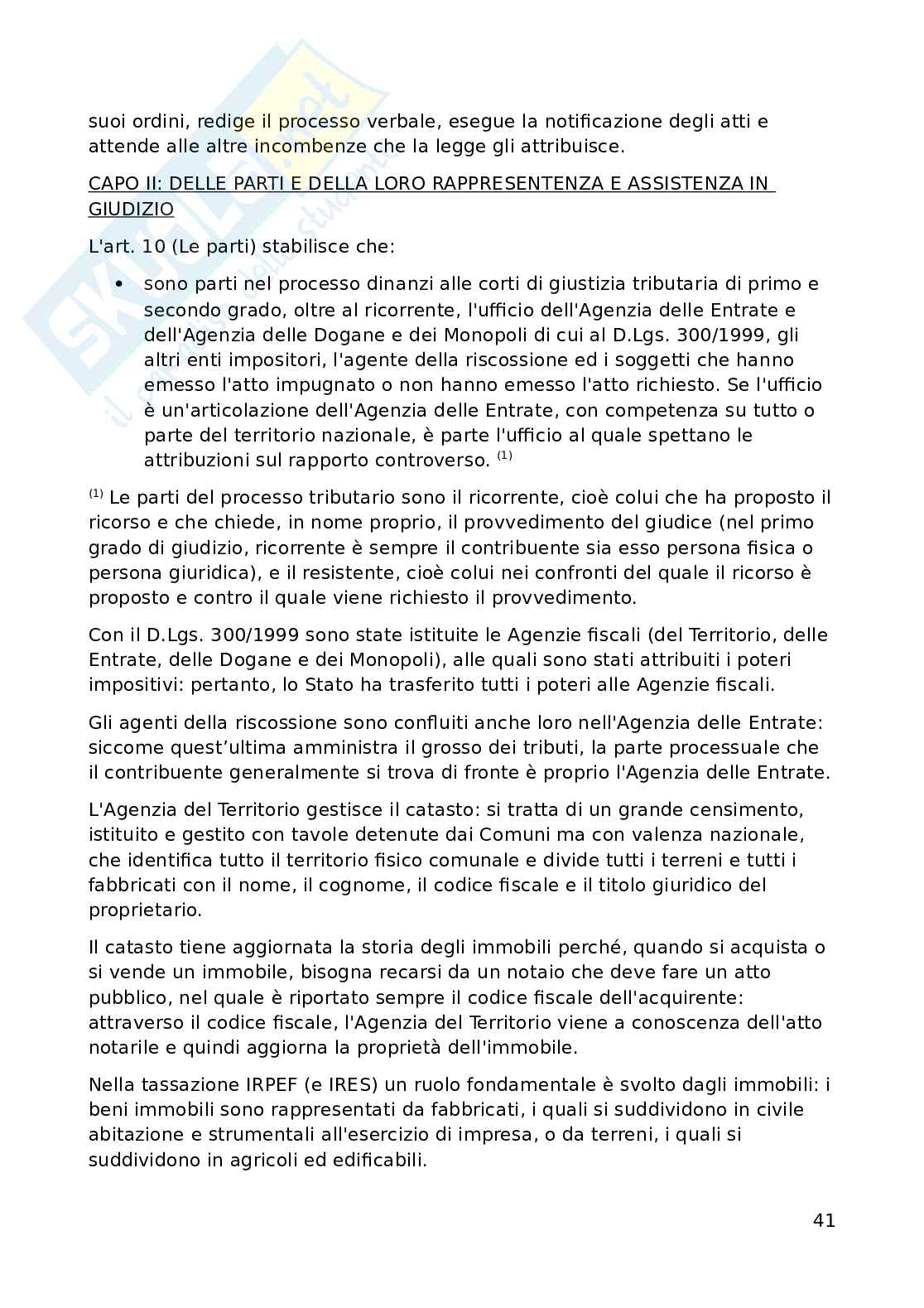 Appunti di Diritto tributario avanzato (6 crediti) Pag. 41
