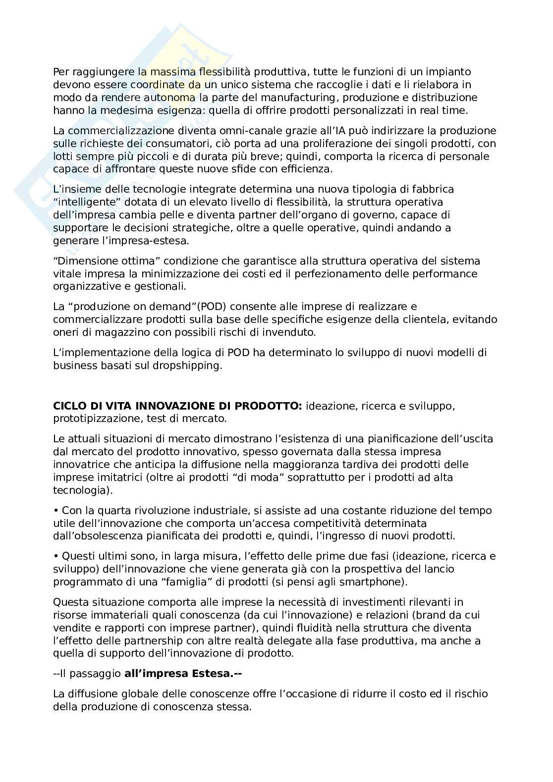 Managament dell'impresa sostenibile Pag. 2