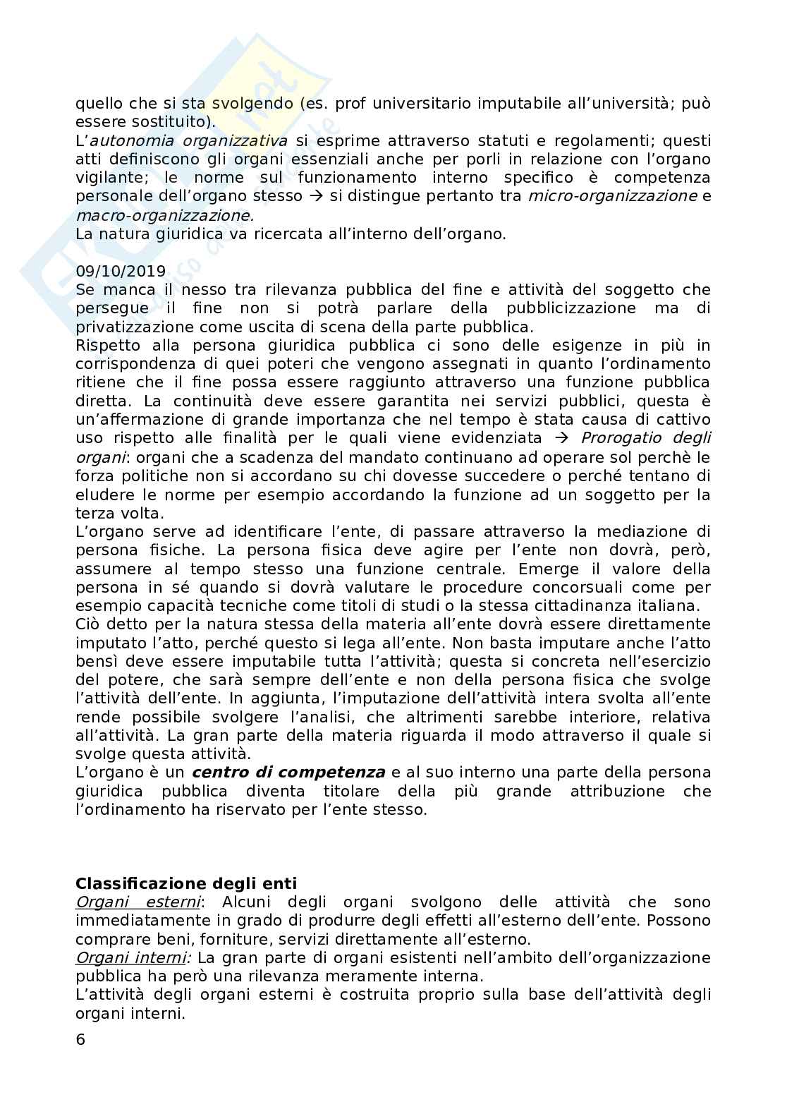 Appunti Diritto amministrativo  Pag. 6