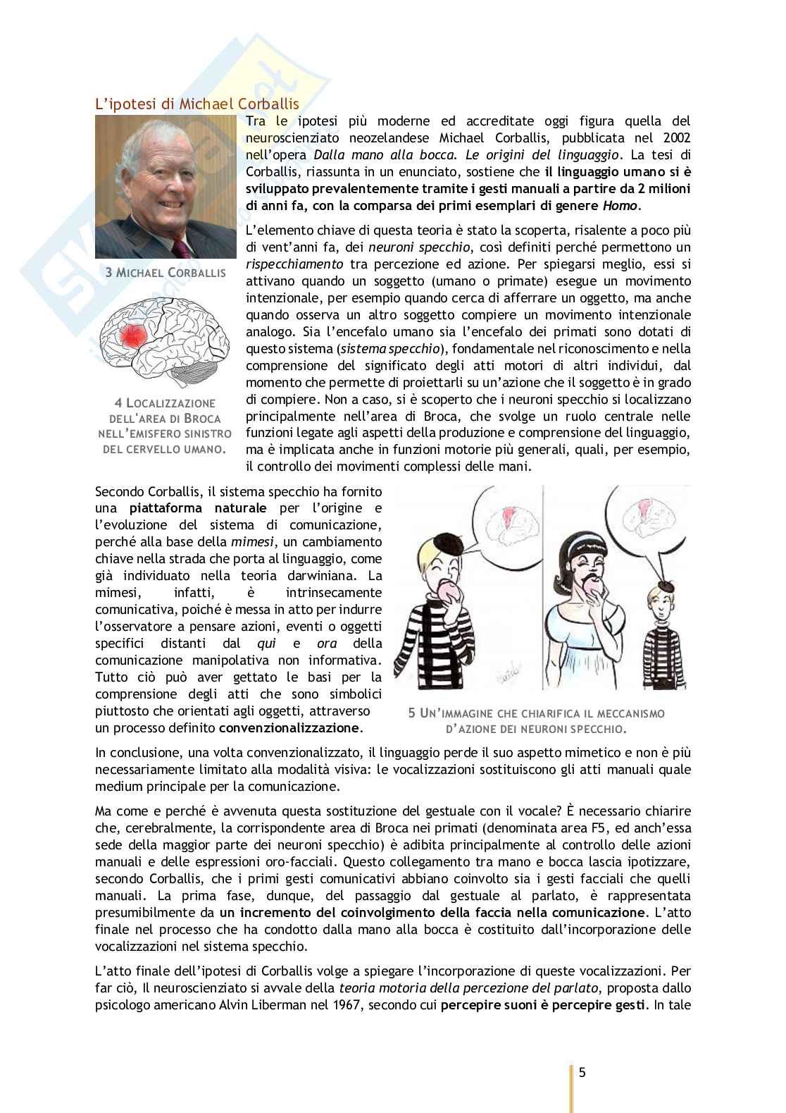 Facoltà di linguaggio tesina Pag. 6