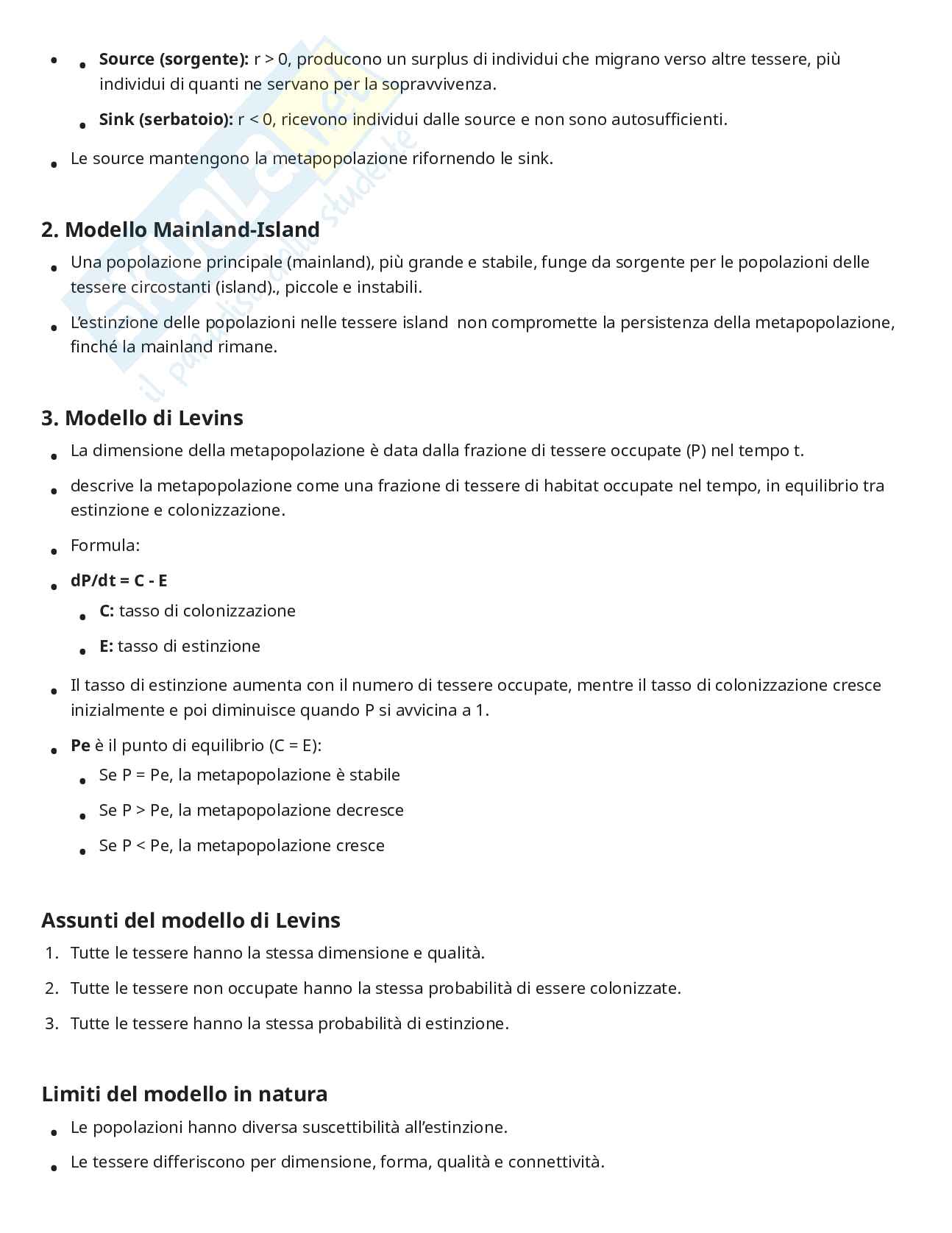 Appunti Ecologia Pag. 21