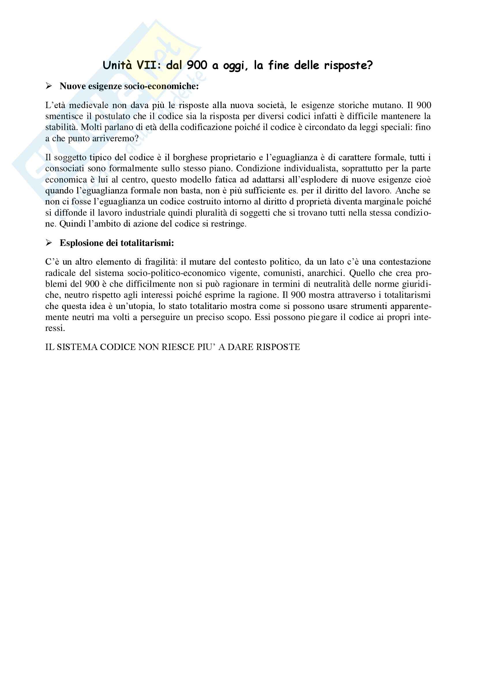 Lezioni, Storia delle Codificazioni Moderne Pag. 41