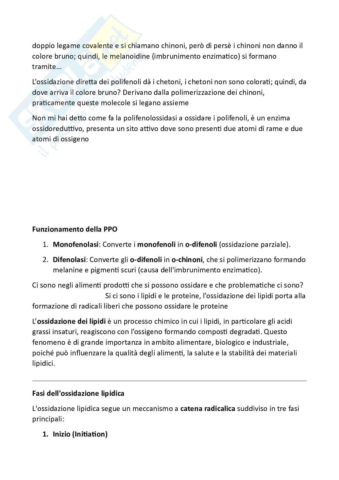 Domande appello Qualità dei prodotti agro-alimentari Pag. 2