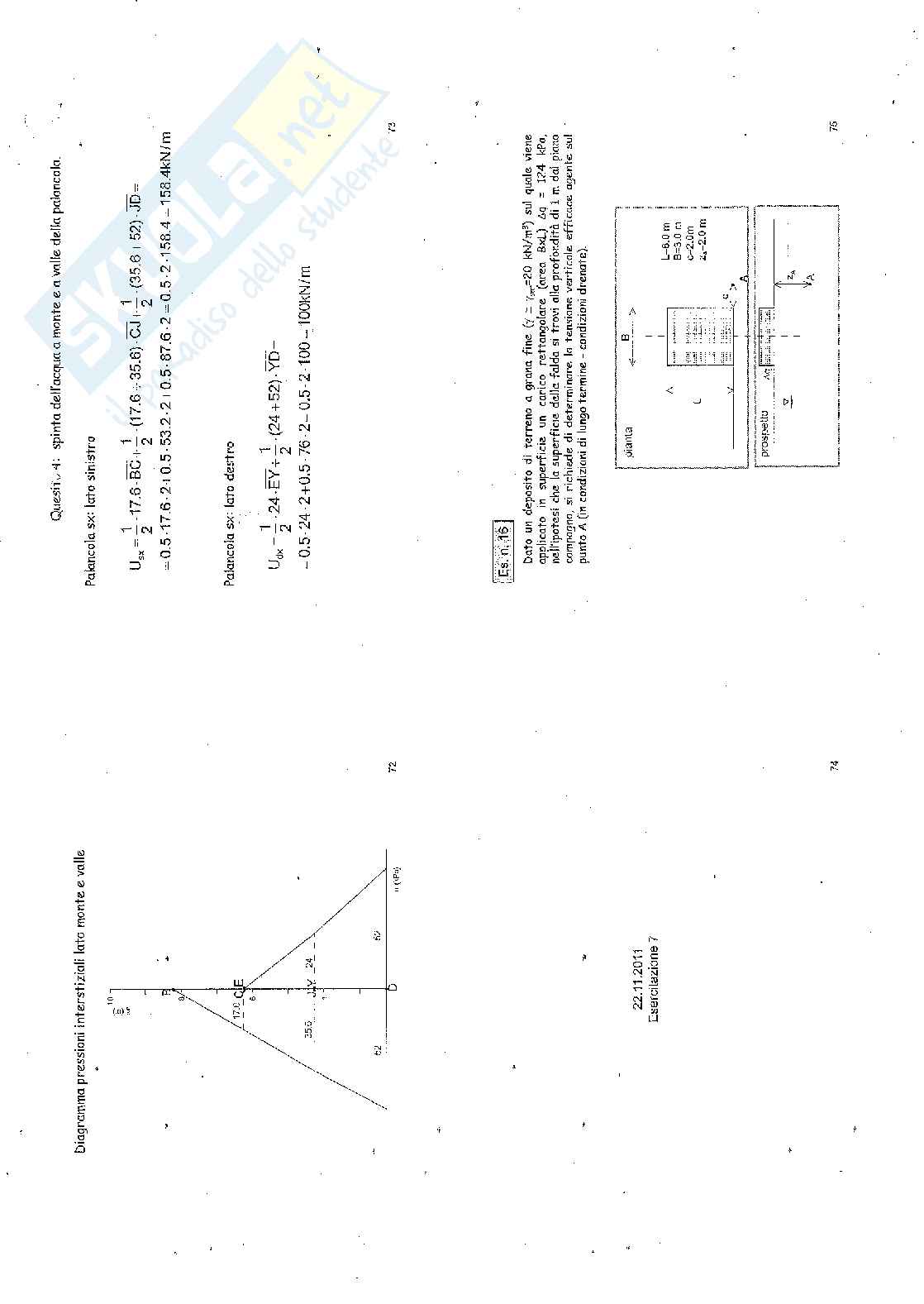 Esercizi svolti Geotecnica - parte 1 Pag. 66