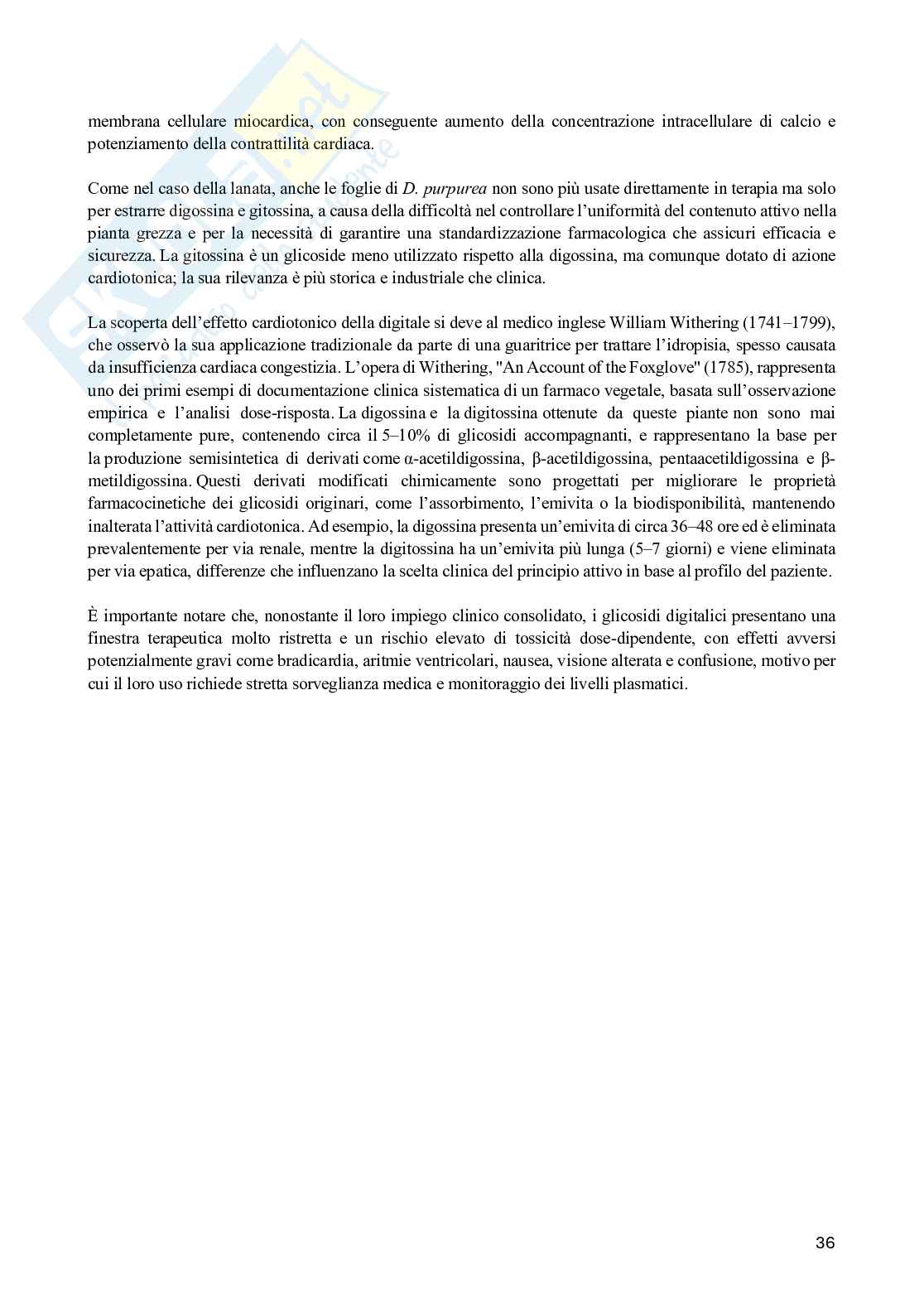 Farmacognosia e Fitoterapia Pag. 36
