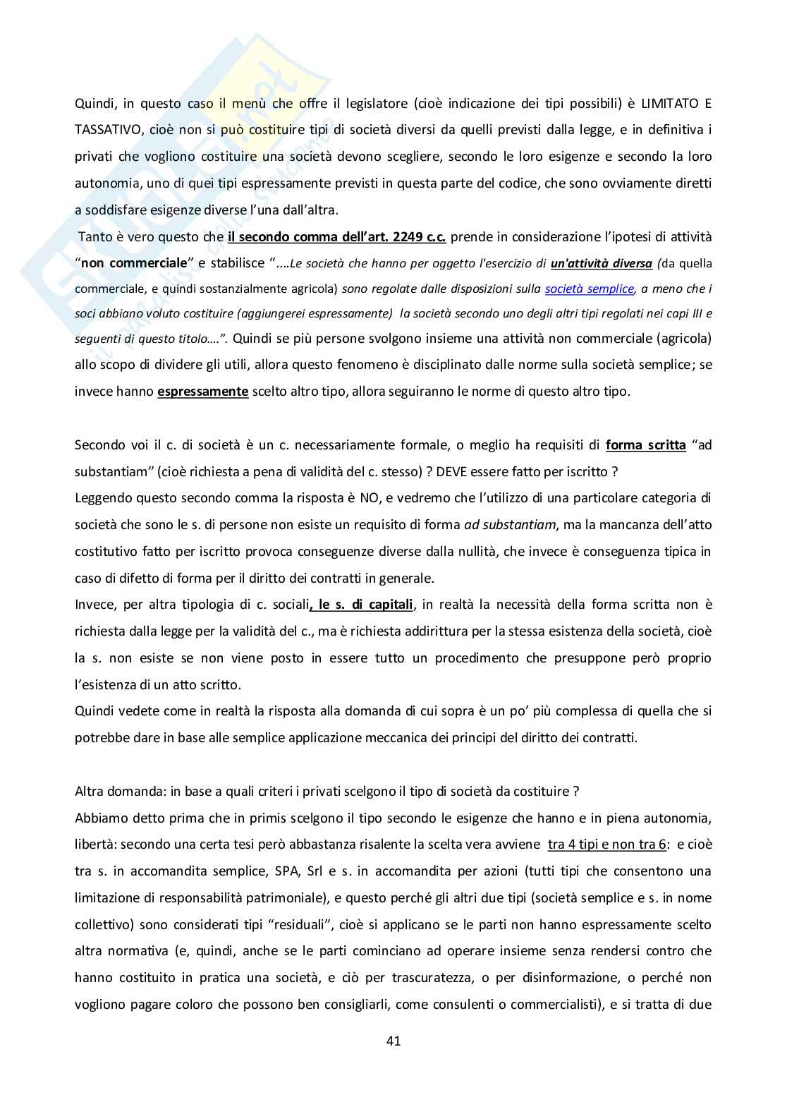 Appunti lezioni Diritto commerciale Pag. 41