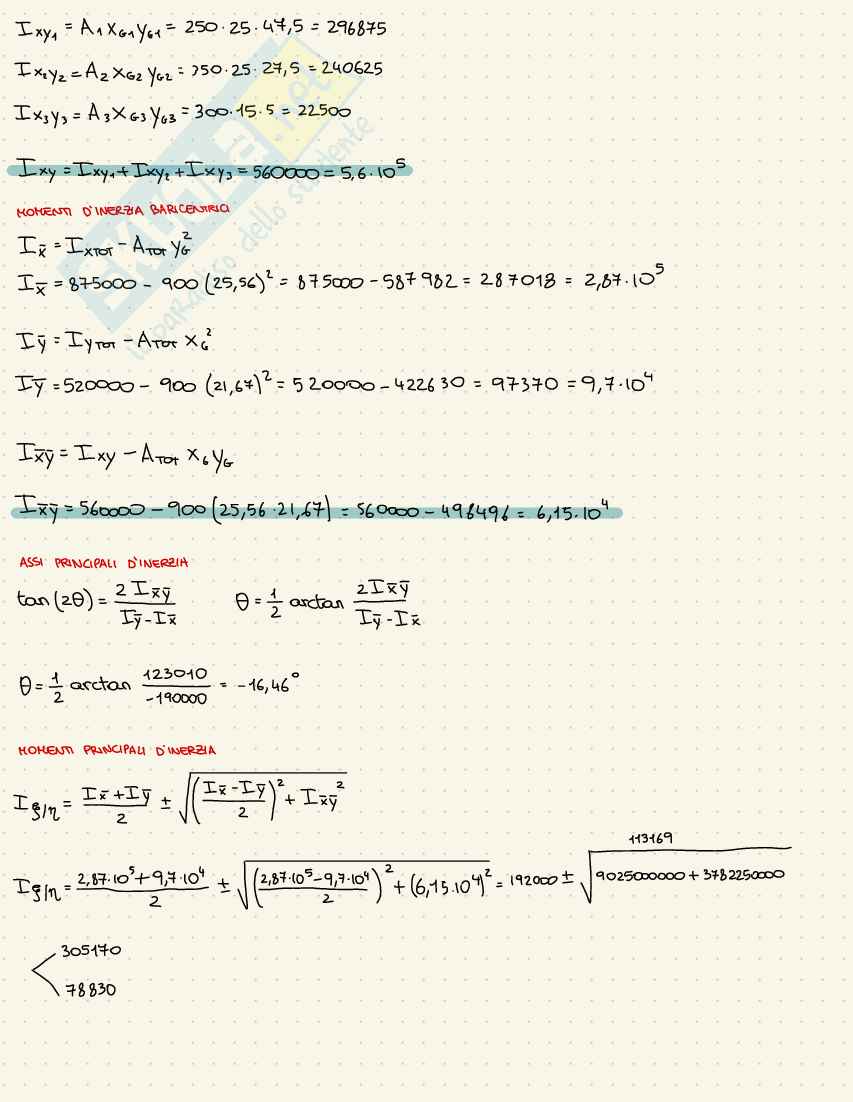 Prove d'esame Statica Pag. 56