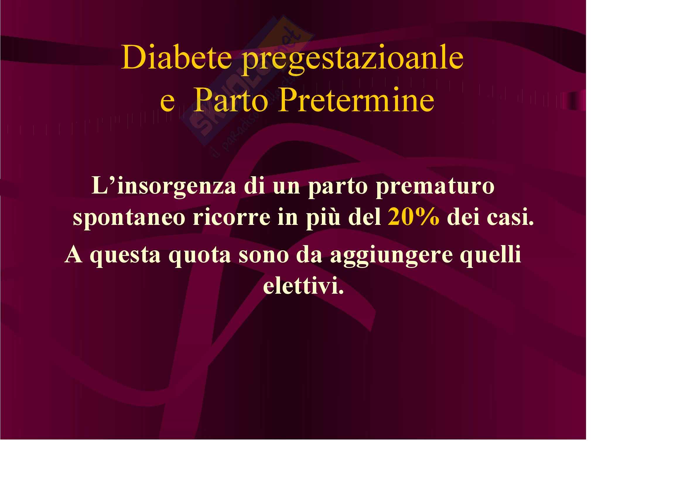 Ginecologia e ostetricia - Diabete Mellito pregestazionale Pag. 21