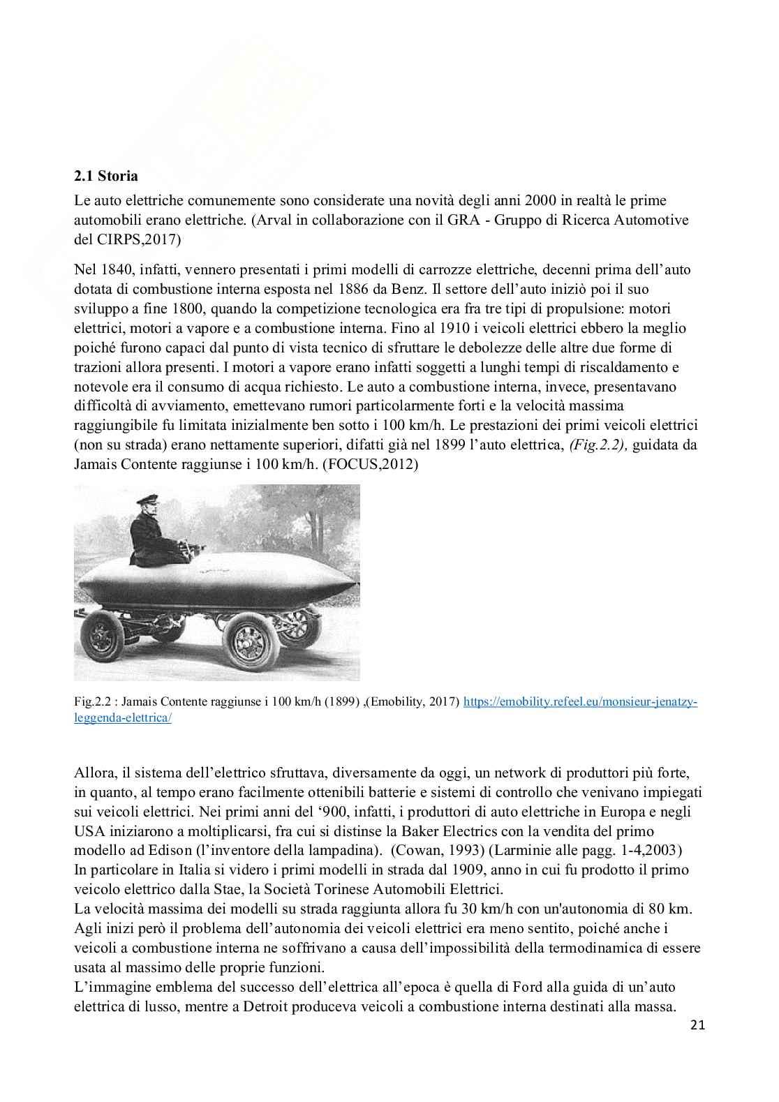 Veicoli elettrici : potenzialità o collo di bottiglia? Pag. 21