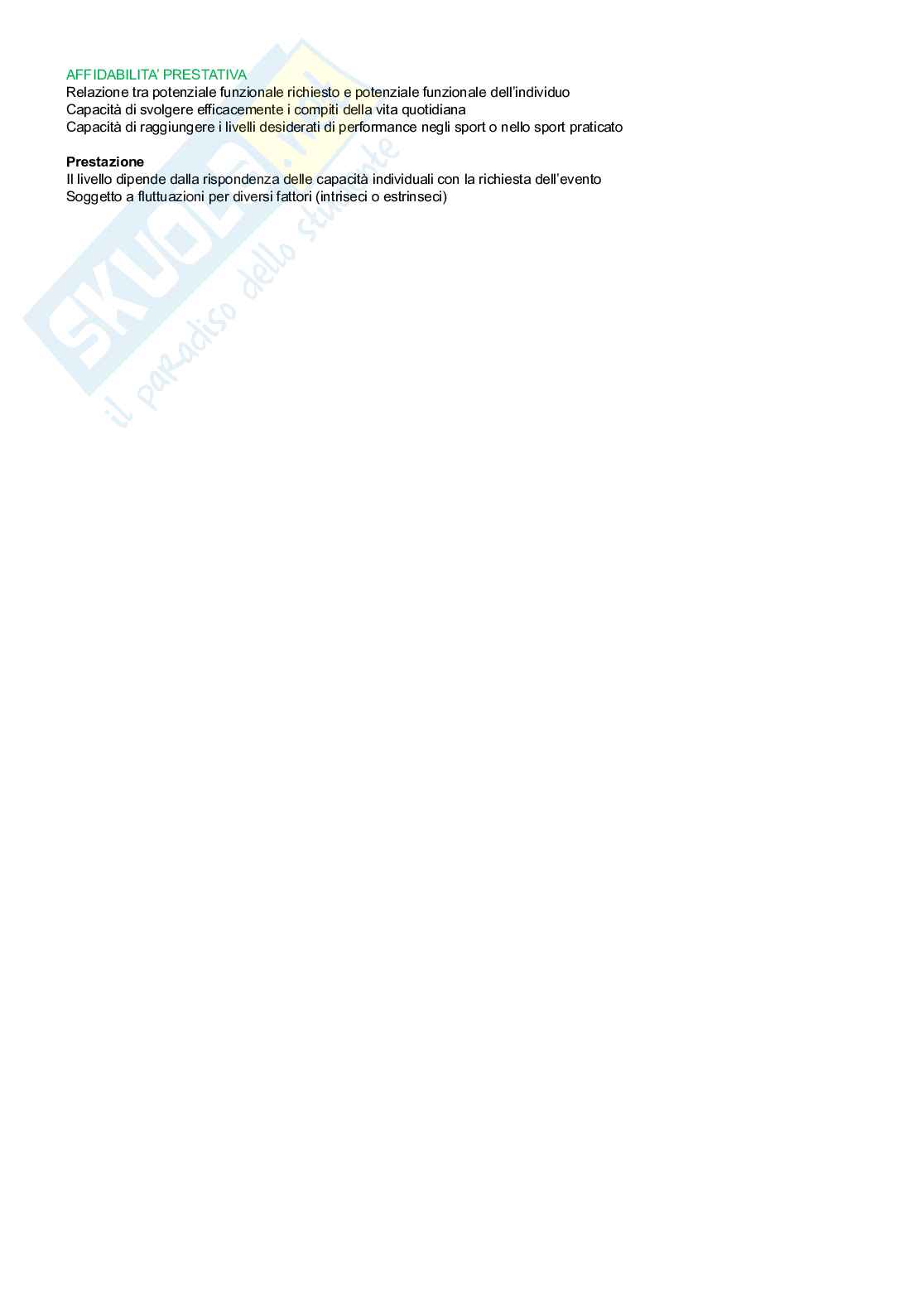 Teoria e metodologia del movimento umano  Pag. 16