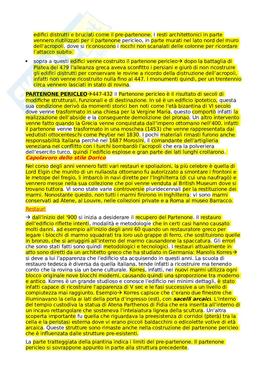 Archeologia greca - Appunti Pag. 41
