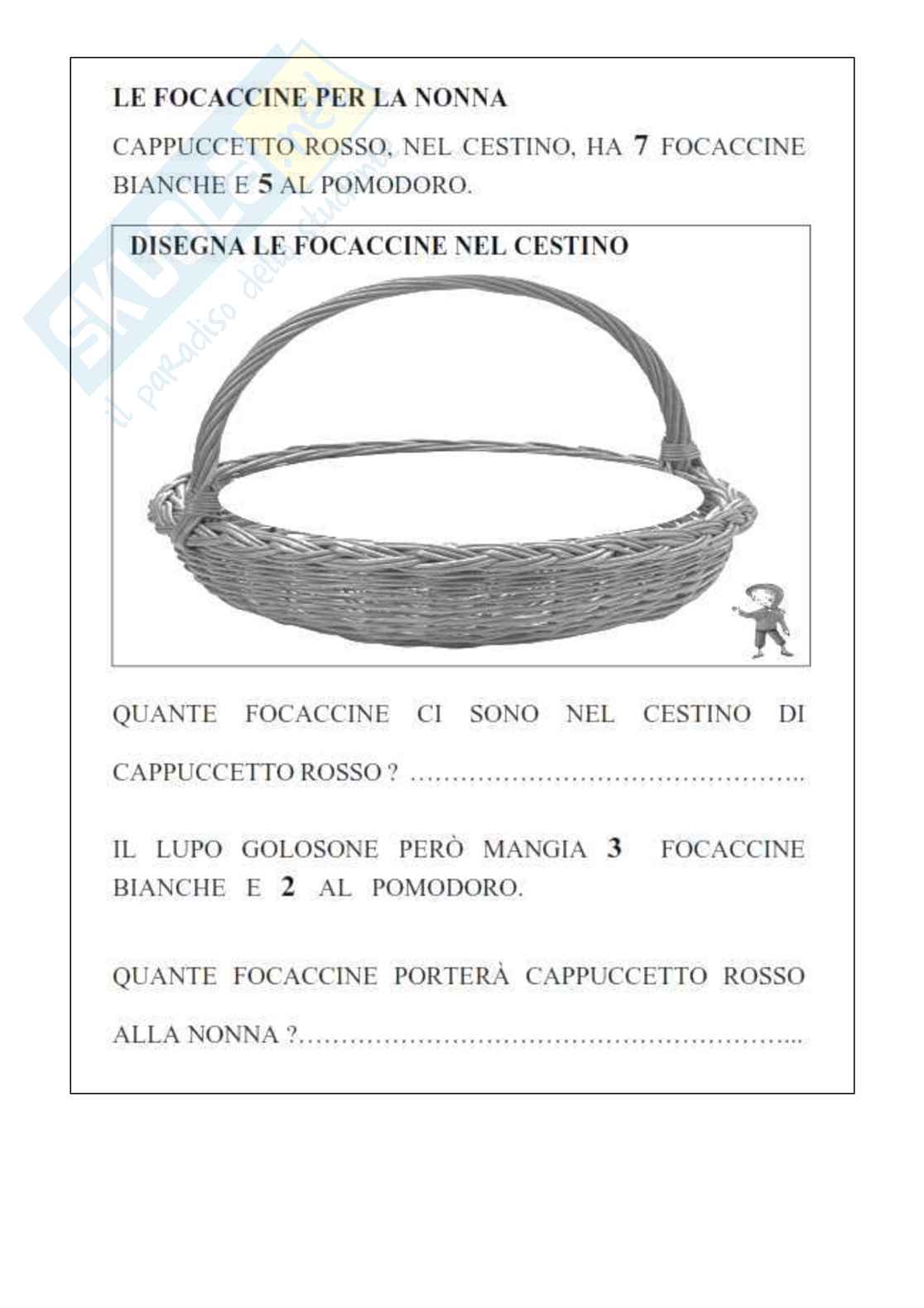 Esempio uda lezione simulata per la scuola primaria e concorsi pubblici matematica titolo fiabe matematiche Pag. 36