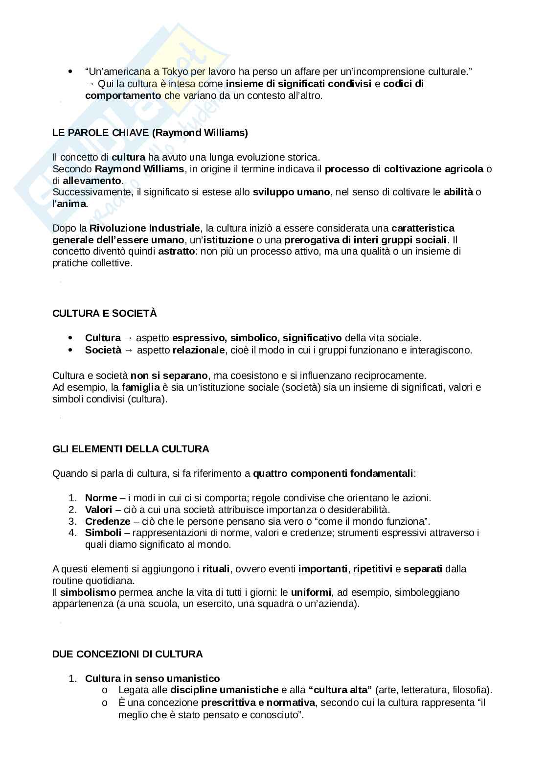 Appunti Sociologia Pag. 2