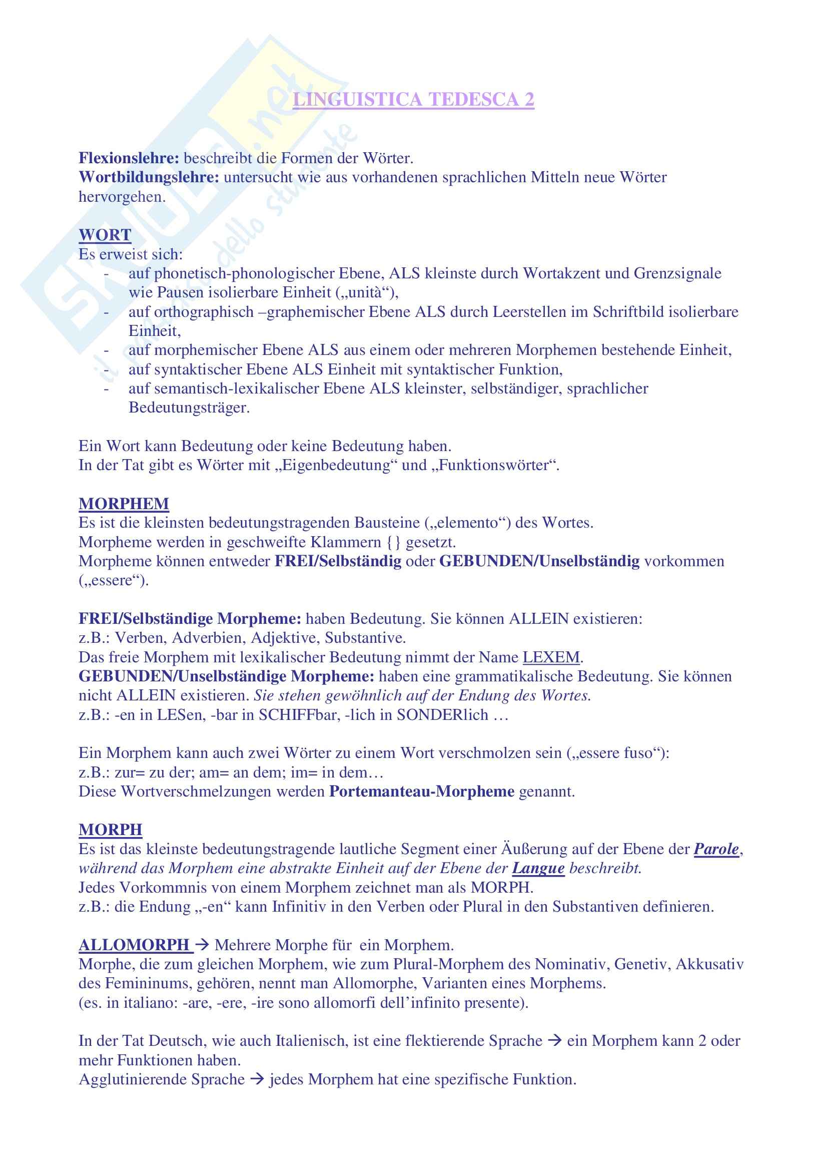 Lista Completa Verbi Irregolari Tedeschi