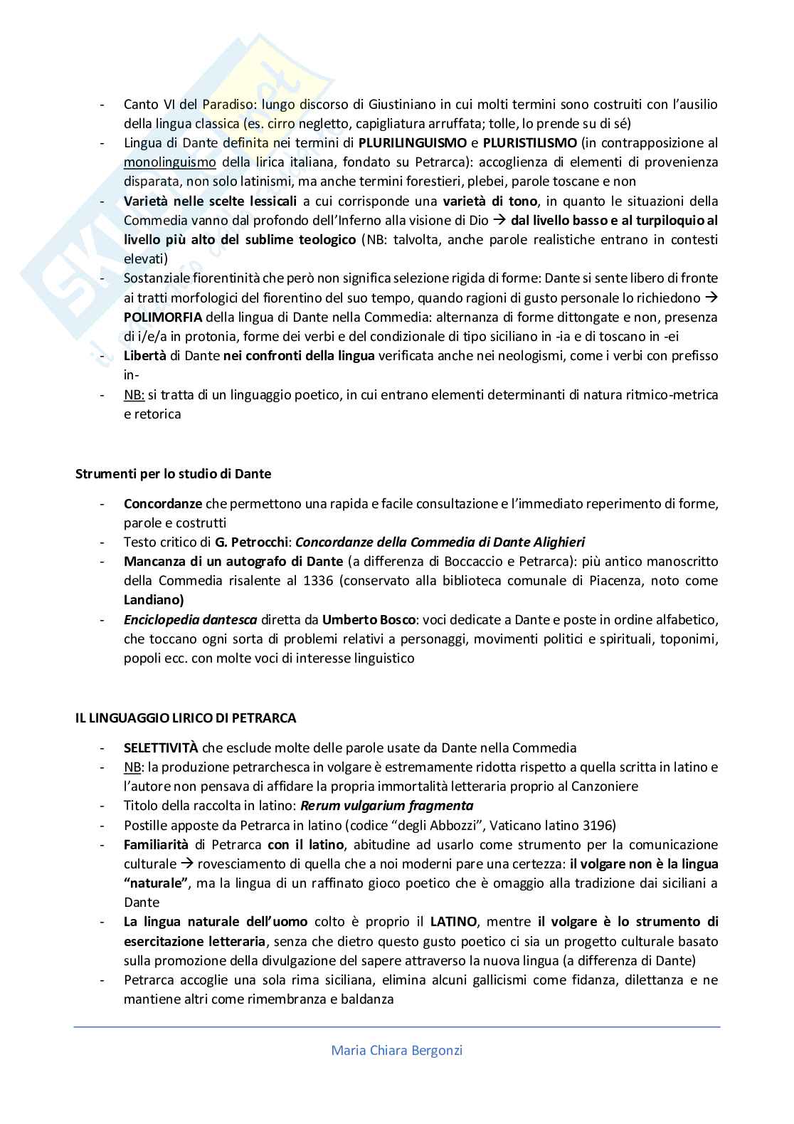 Riassunto esame Linguistica Italiana, prof. Volpi, libro consigliato Marazzini Pag. 31