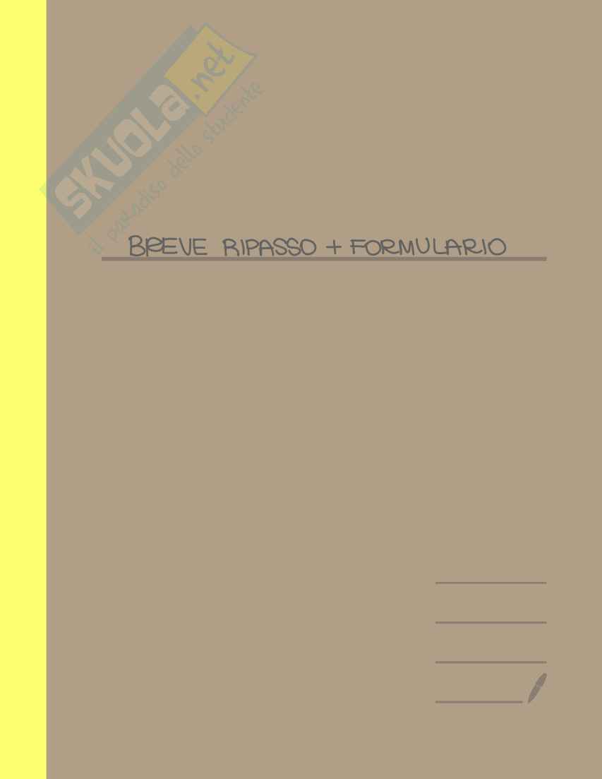 Ripasso Chimica generale e inorganica Pag. 1